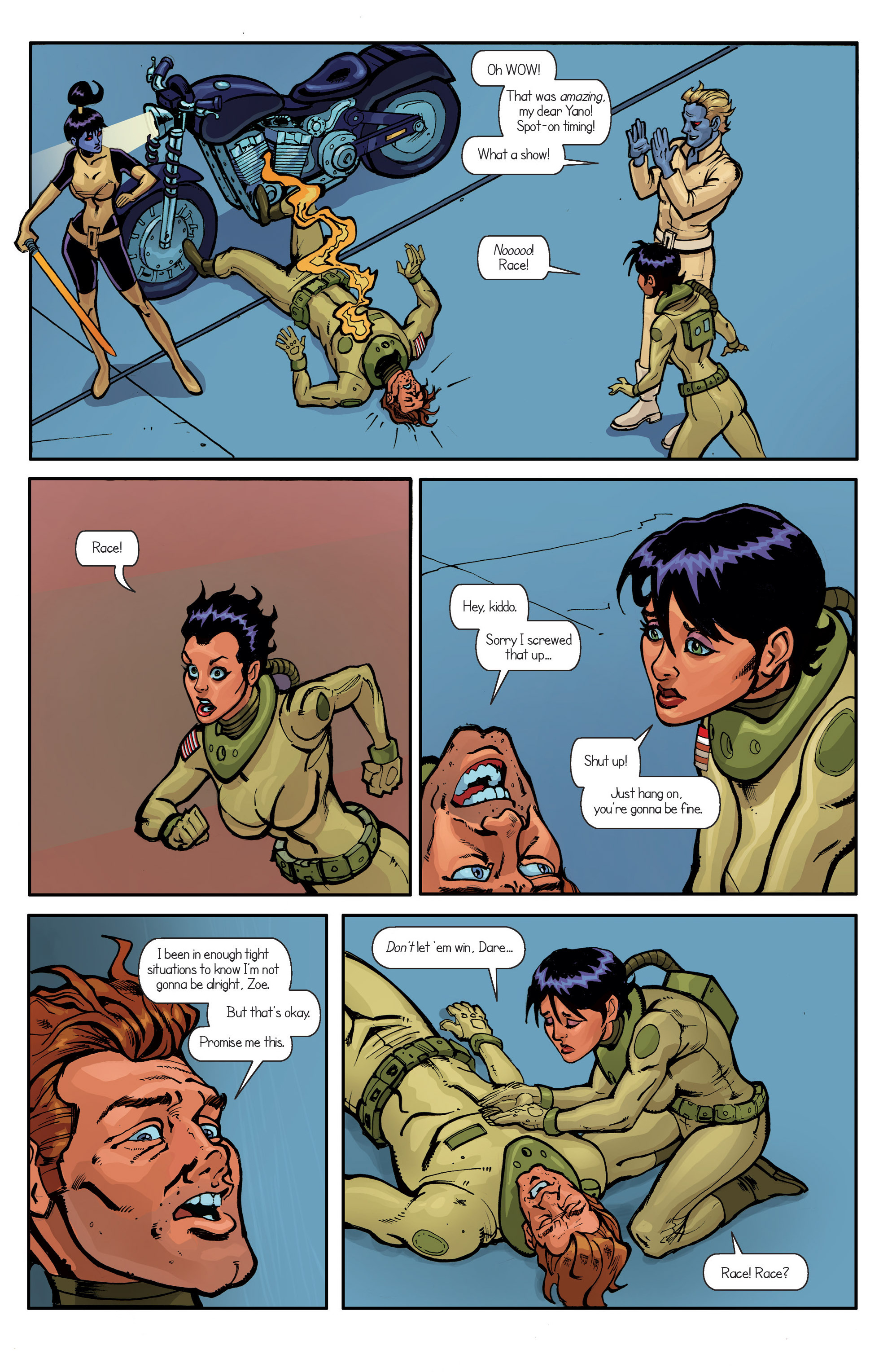 Read online Zoe Dare Versus The Disasteroid comic -  Issue #3 - 21