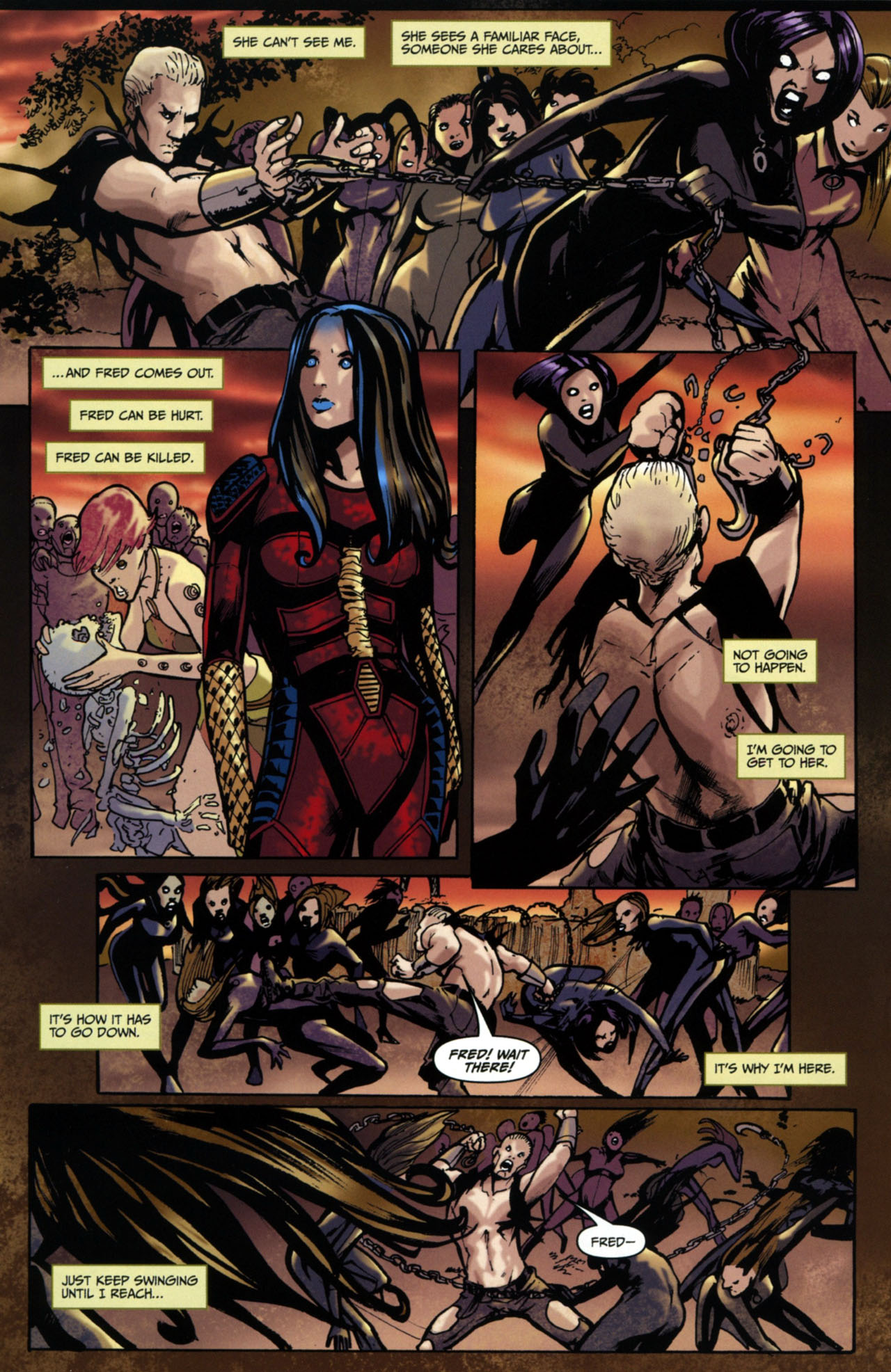 Read online Spike: After the Fall comic -  Issue #3 - 21