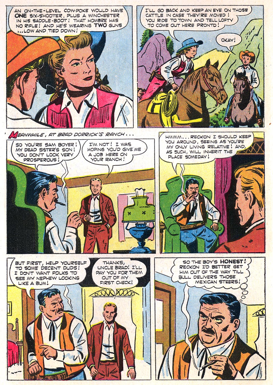 Read online Four Color Comics comic -  Issue #575 - 6