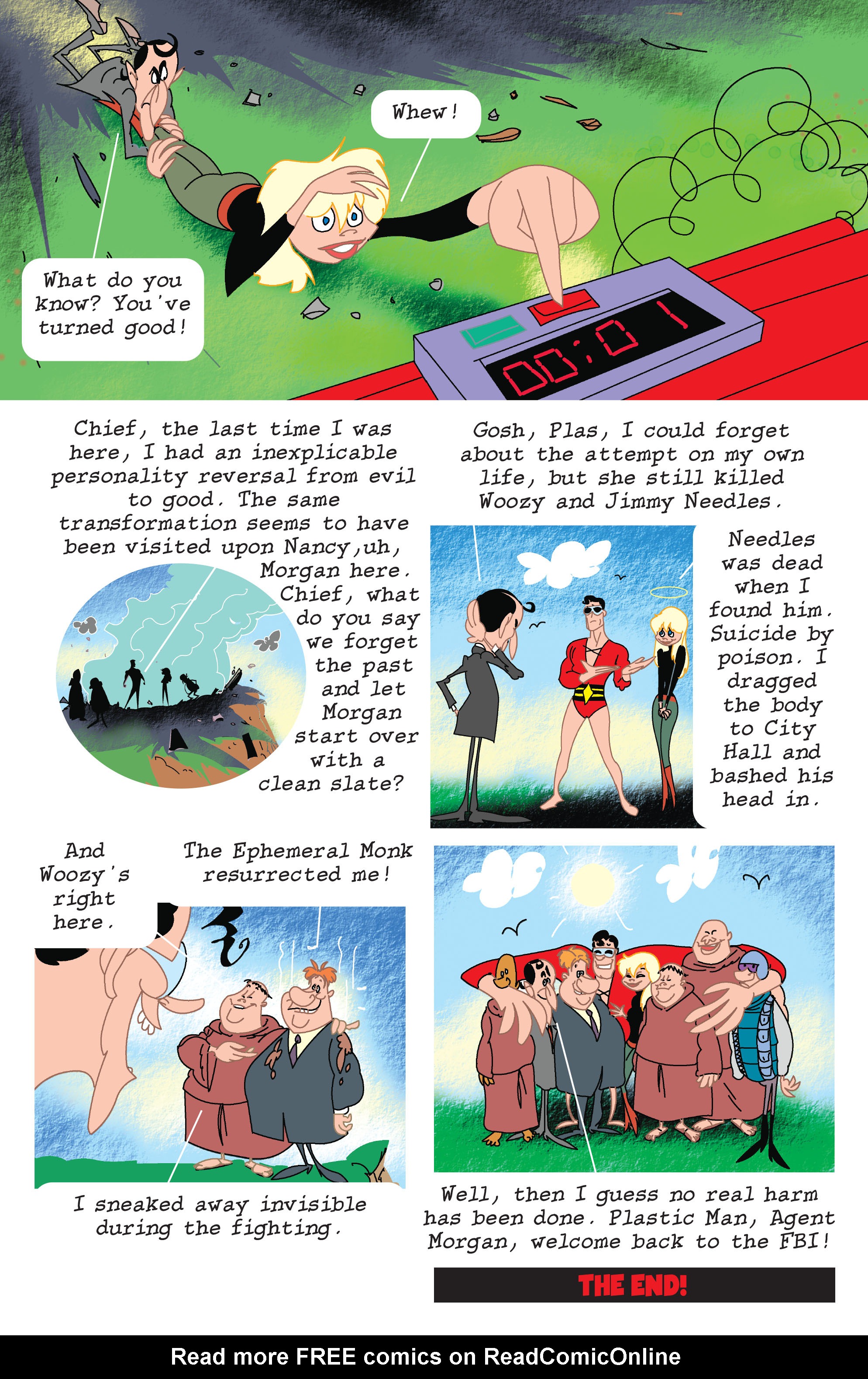 Read online Plastic Man (2004) comic -  Issue #6 - 22