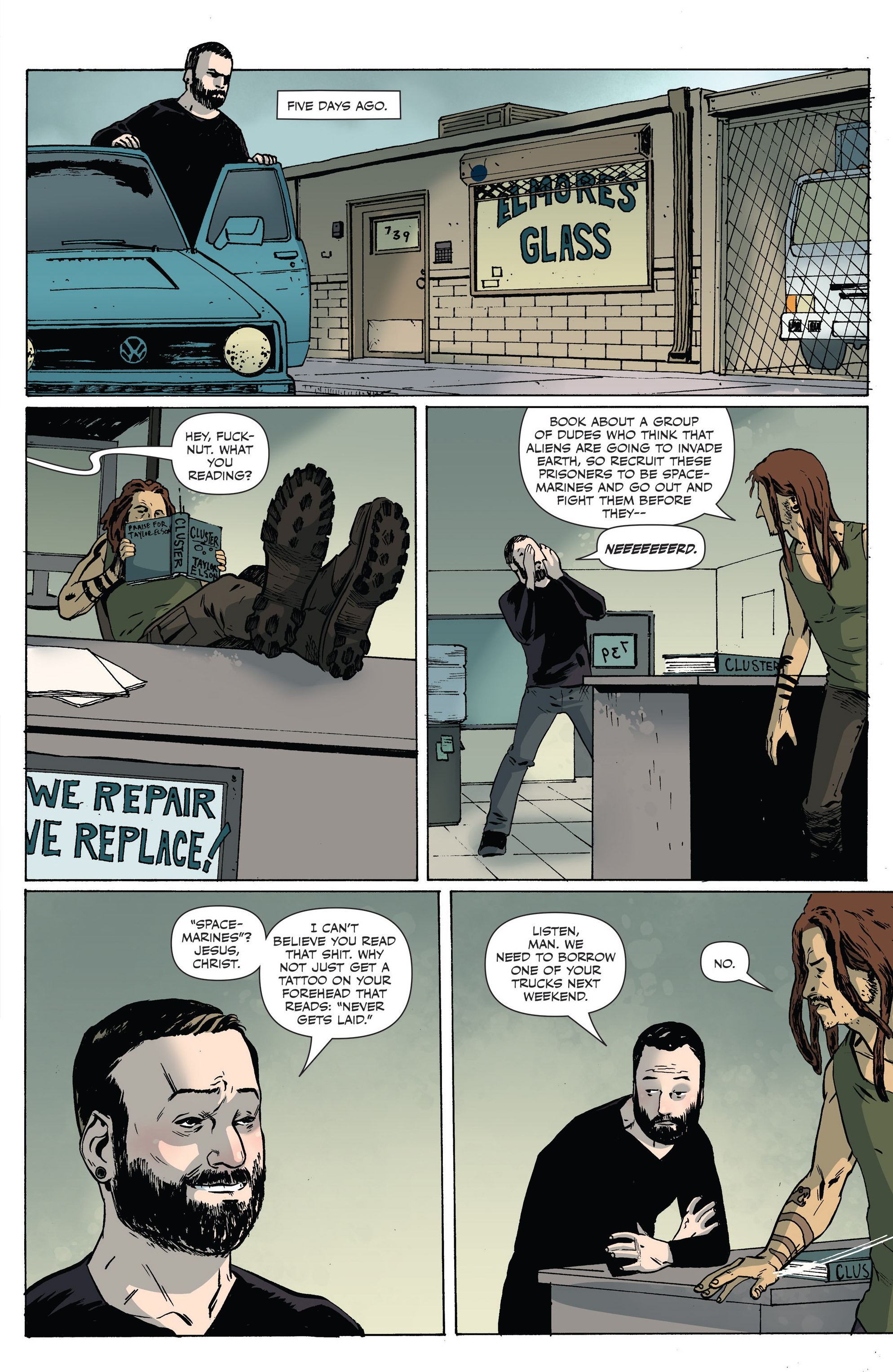 Read online Sheltered comic -  Issue #6 - 7