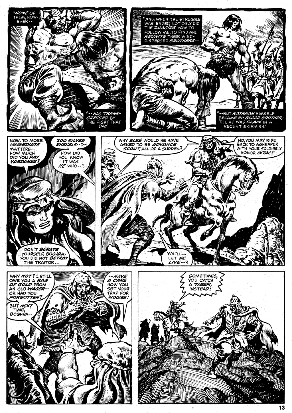 Read online The Savage Sword Of Conan comic -  Issue #35 - 13