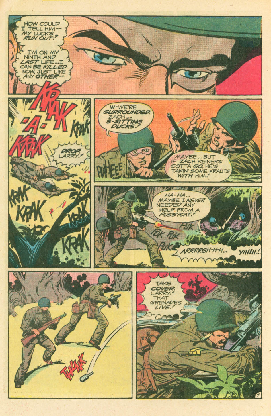 Read online Weird War Tales (1971) comic -  Issue #112 - 32