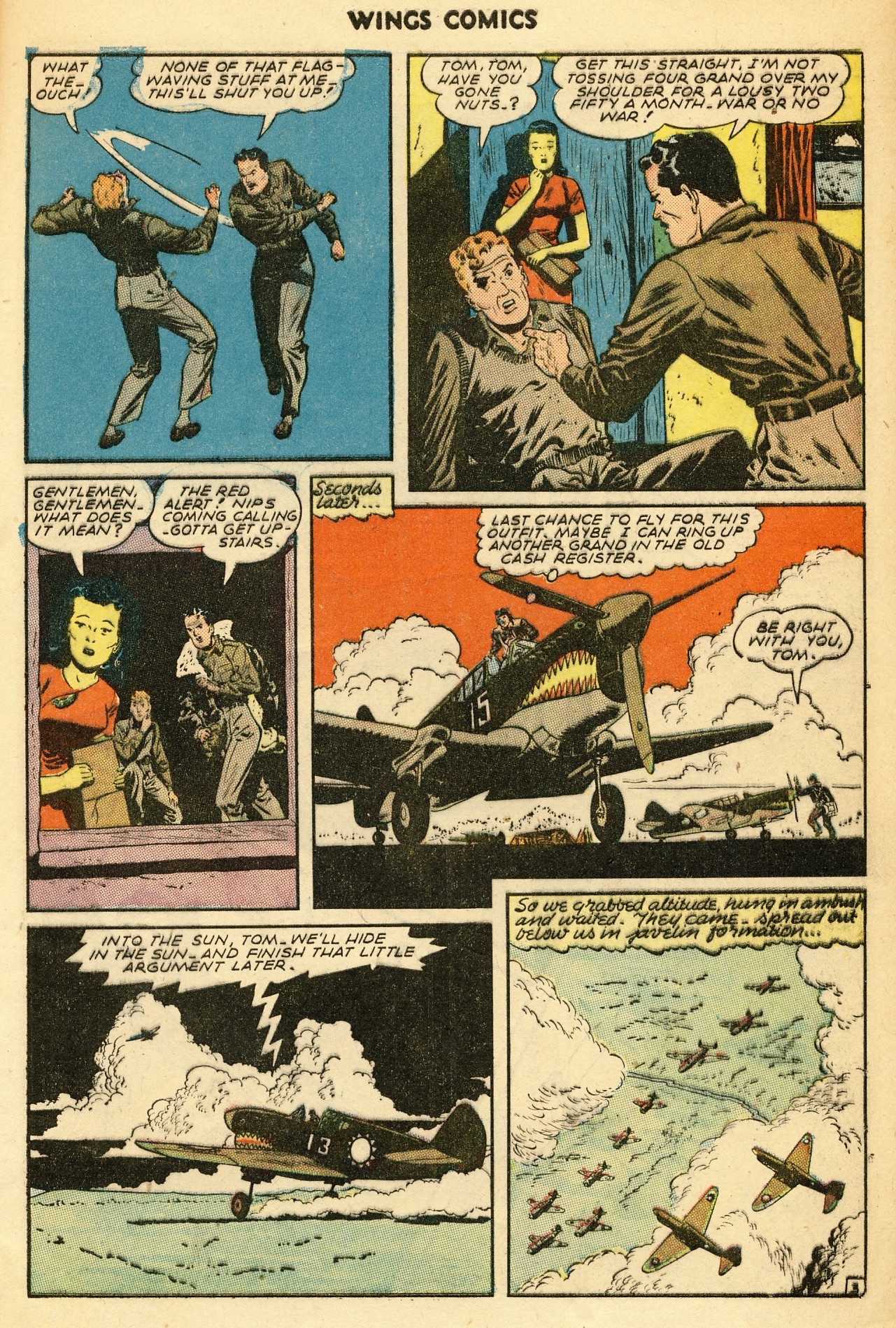 Read online Wings Comics comic -  Issue #60 - 5