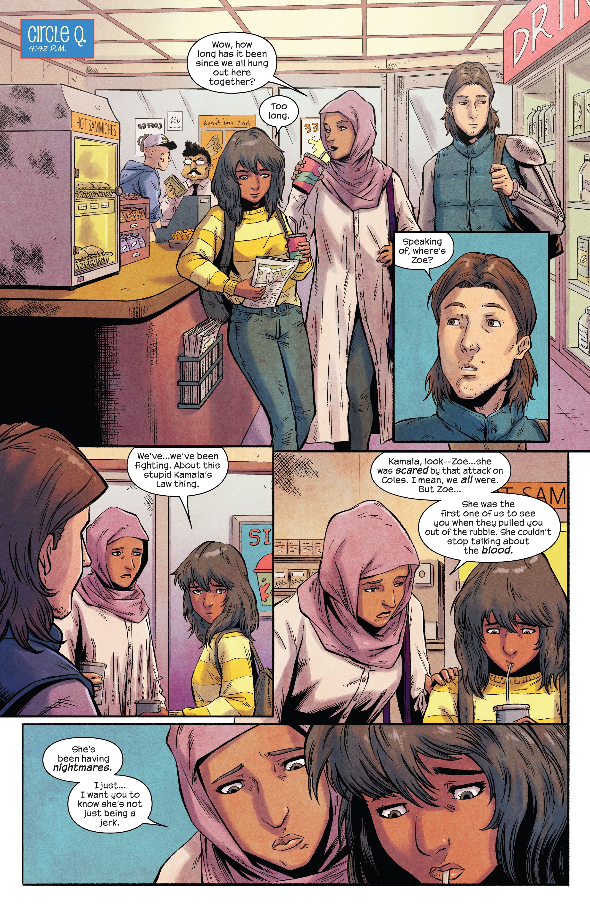 Read online Magnificent Ms. Marvel comic -  Issue #16 - 5