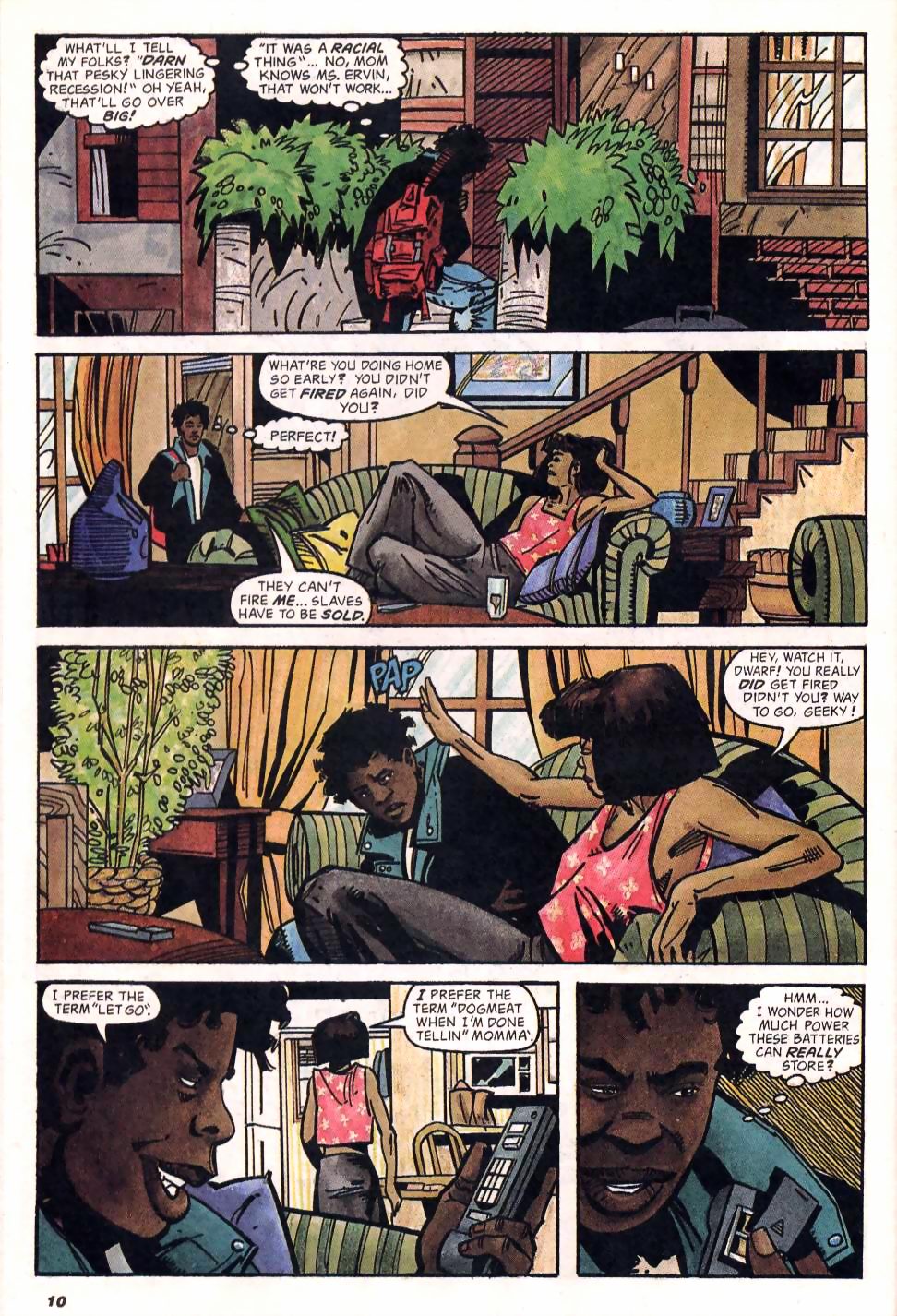 Read online Static comic -  Issue #3 - 9