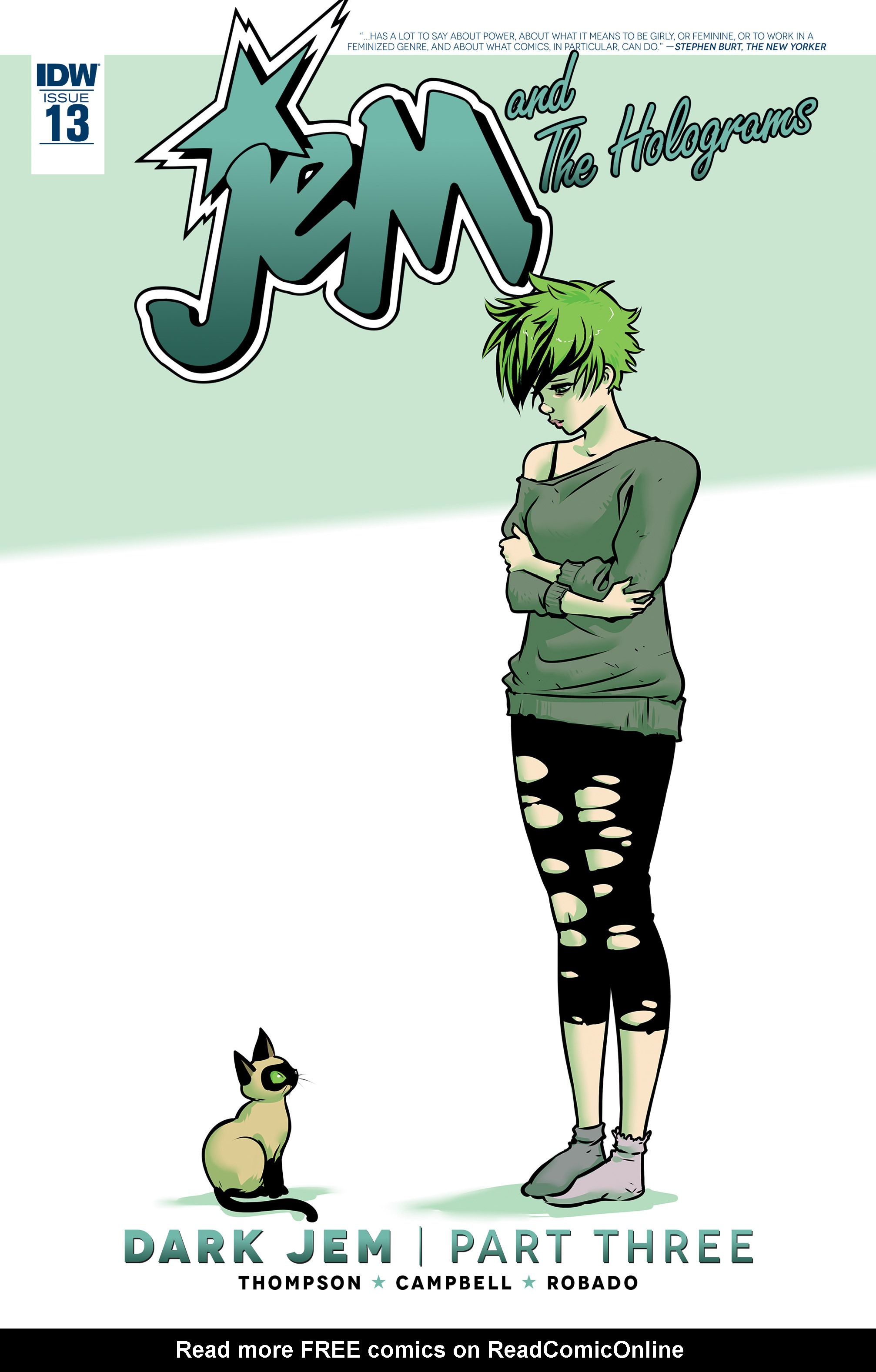 Read online Jem and The Holograms comic -  Issue #13 - 1