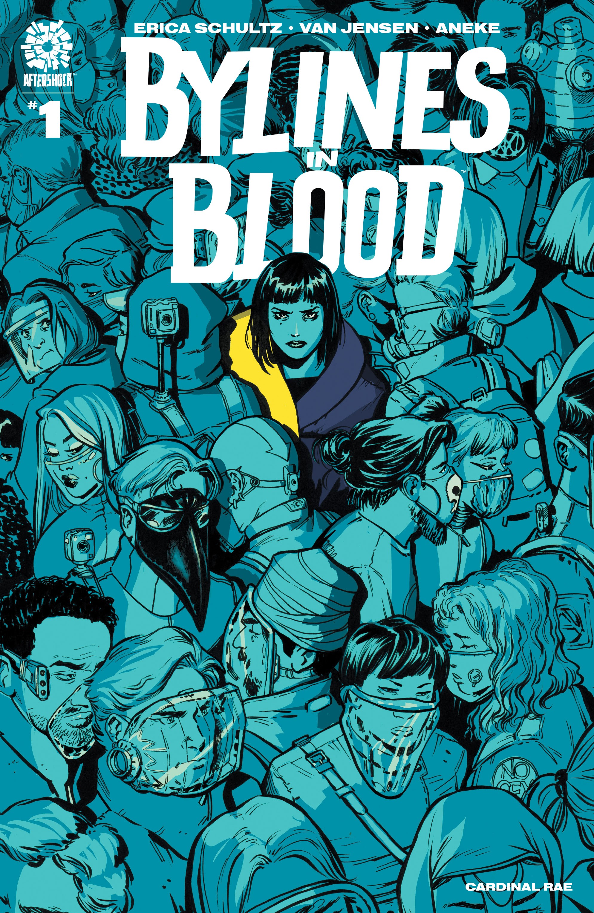 Read online Bylines in Blood comic -  Issue #1 - 1