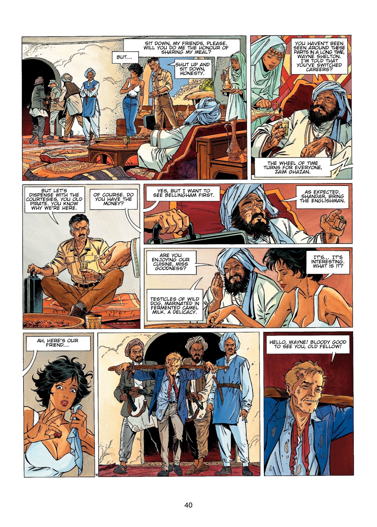 Read online Wayne Shelton comic -  Issue #1 - 40