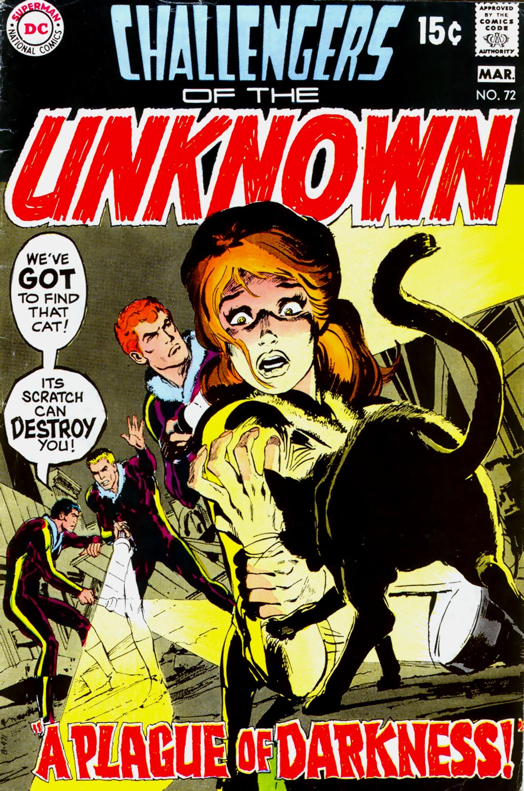 Read online Challengers of the Unknown (1958) comic -  Issue #72 - 1