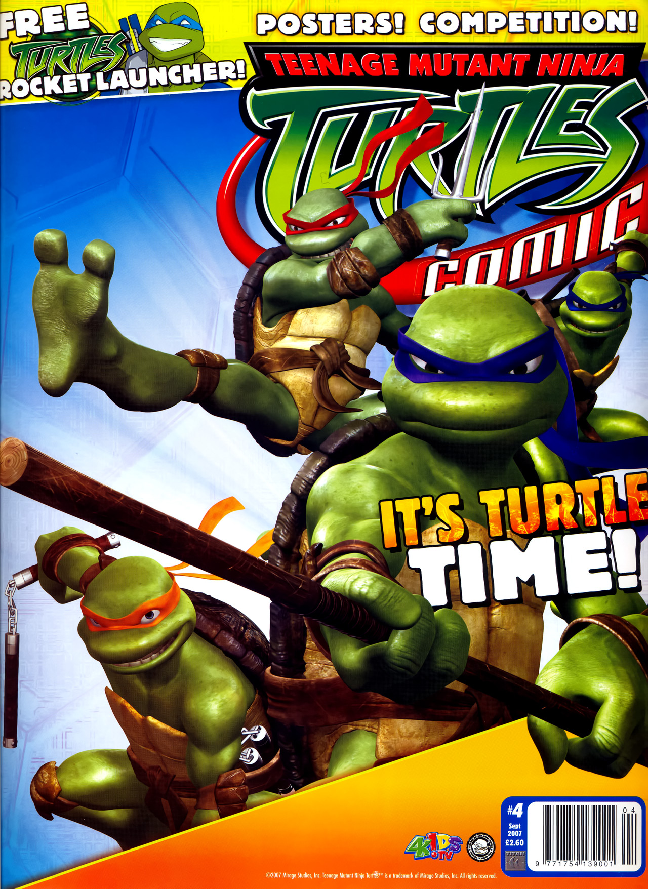 Read online Teenage Mutant Ninja Turtles Comic comic -  Issue #4 - 1