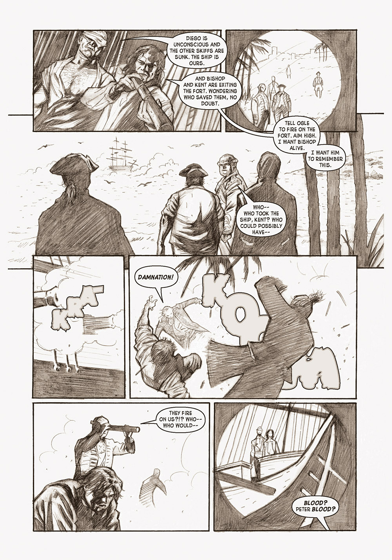 Read online Captain Blood: Odyssey comic -  Issue #1 - 23