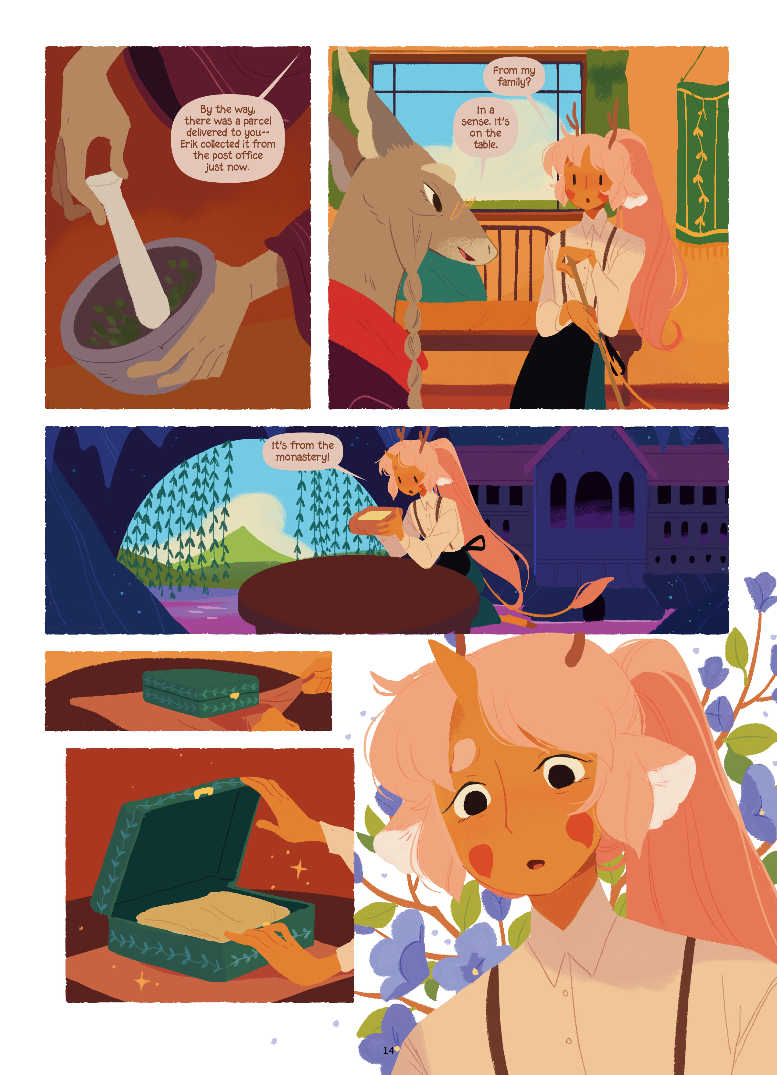 Read online The Tea Dragon Series comic -  Issue # The Tea Dragon Tapestry - 15