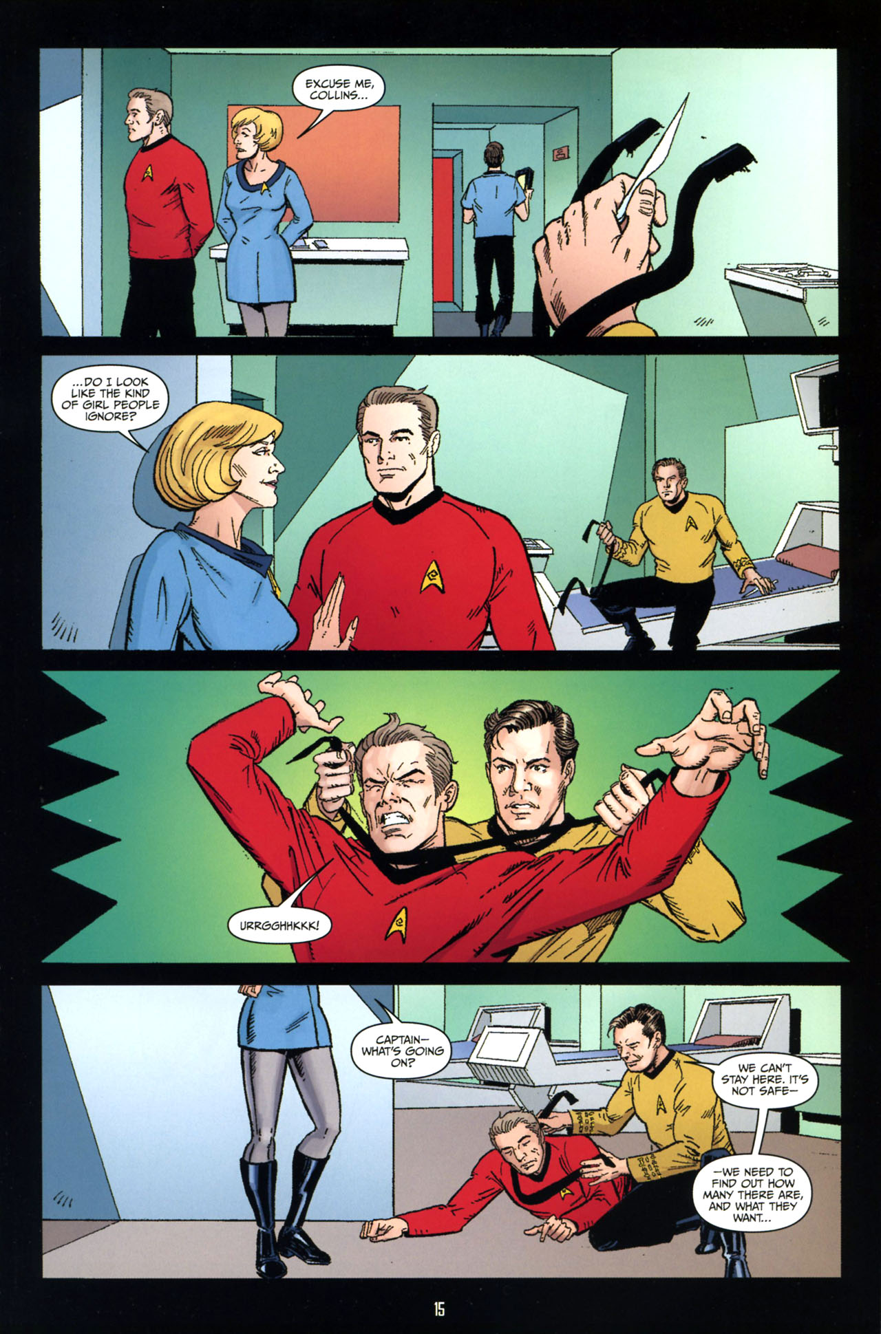 Read online Star Trek: Year Four comic -  Issue #3 - 17