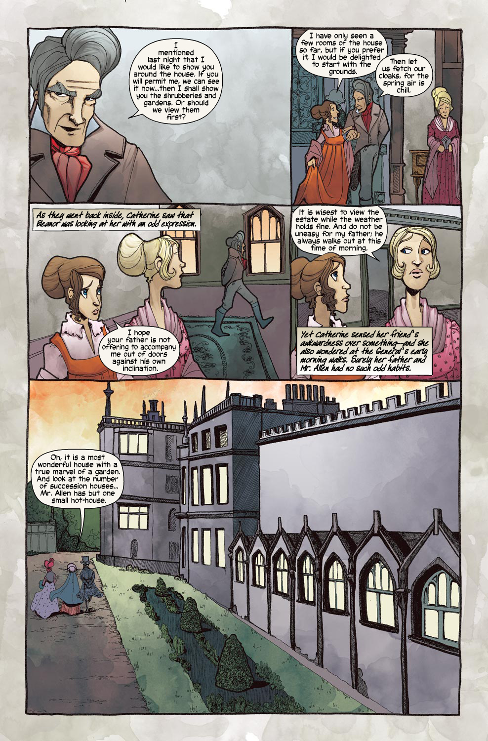 Read online Northanger Abbey comic -  Issue #4 - 12