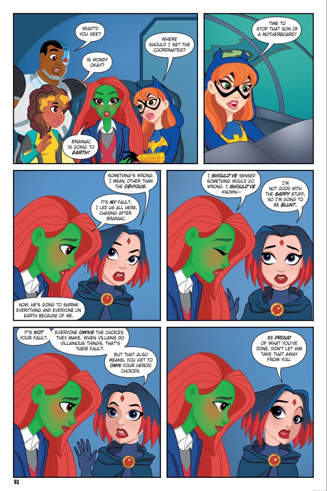 Read online DC Super Hero Girls: Search for Atlantis comic -  Issue # TPB - 90