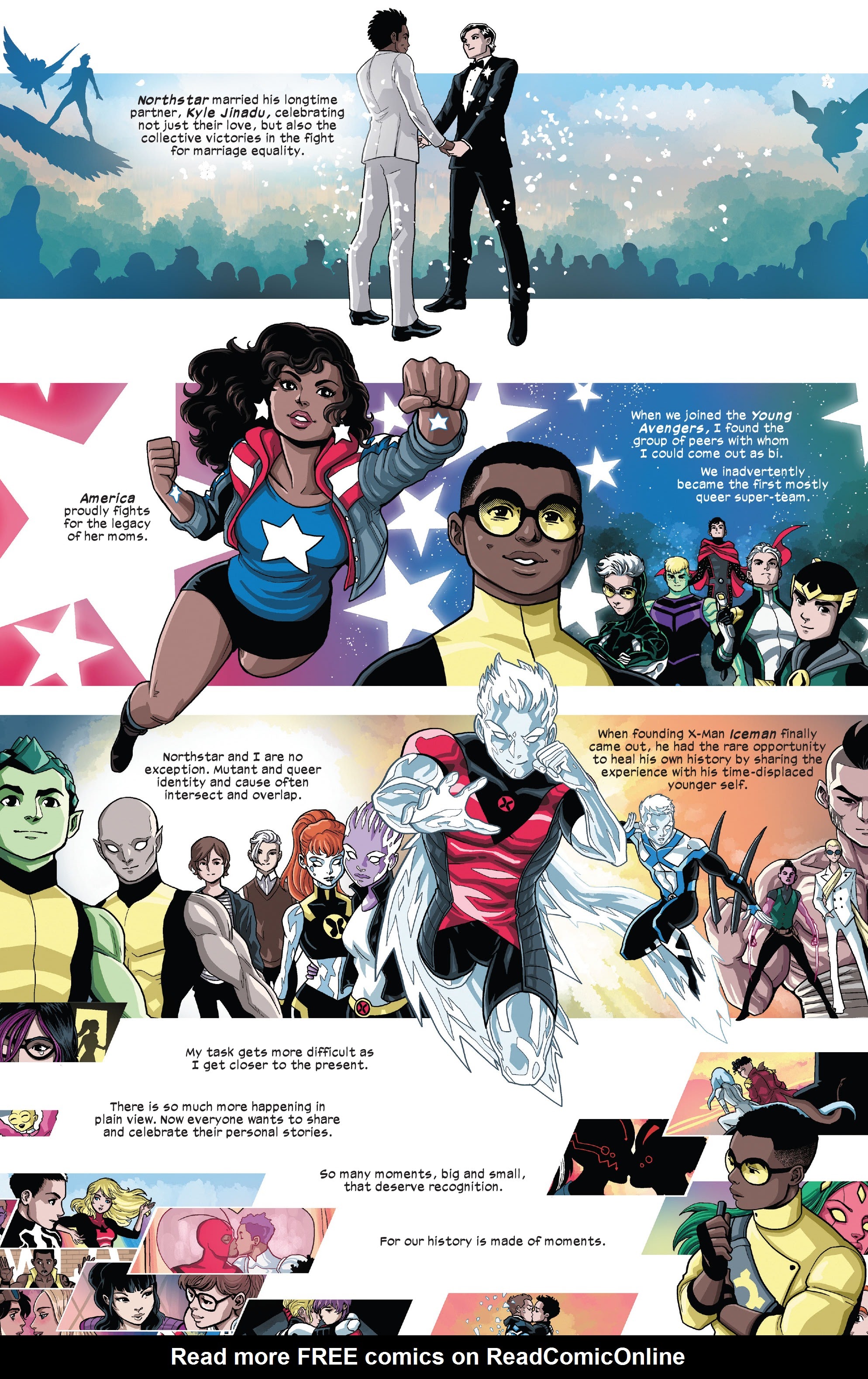 Read online Marvel's Voices: Pride (2021) comic -  Issue # Full - 6