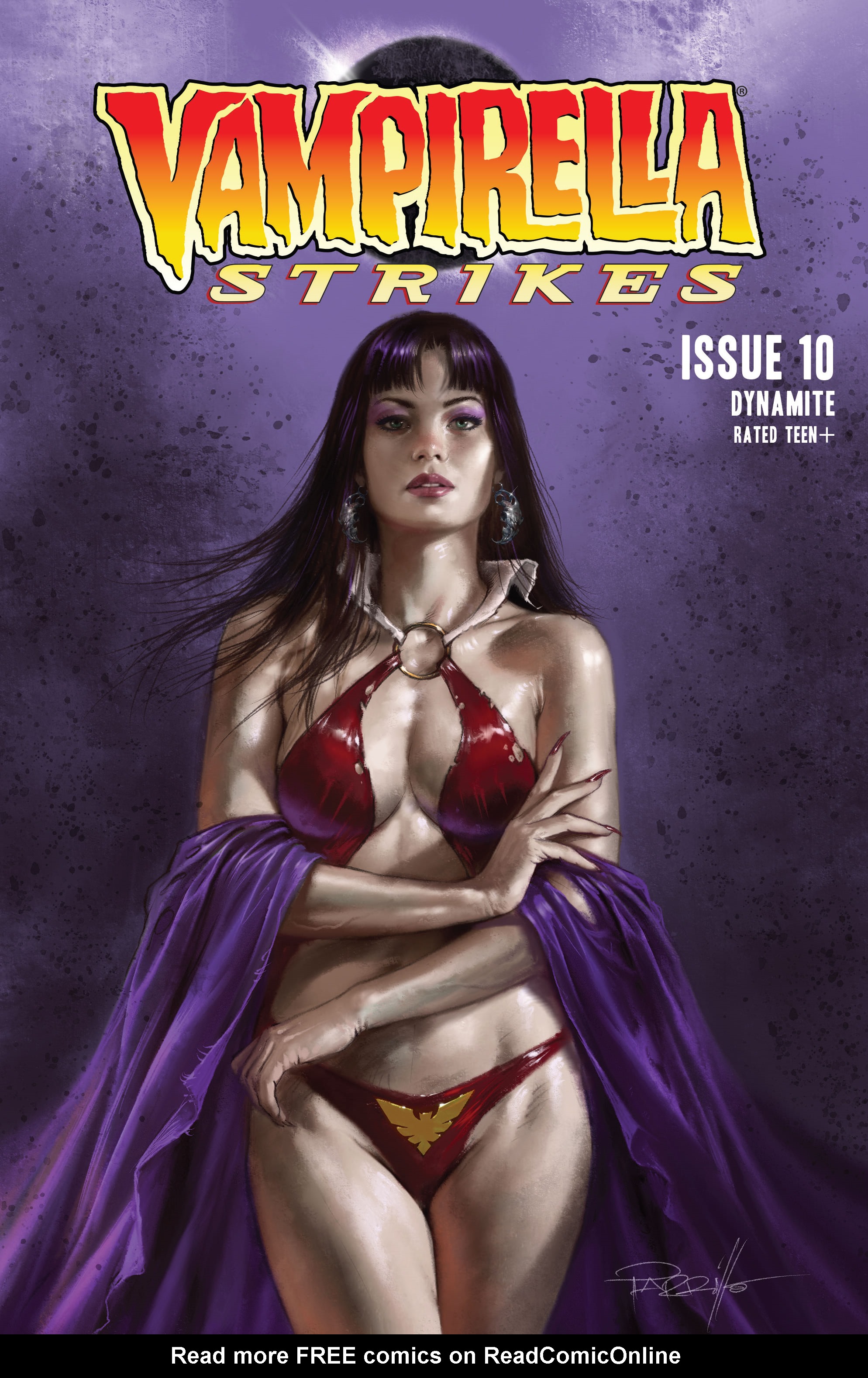 Read online Vampirella Strikes (2022) comic -  Issue #10 - 1