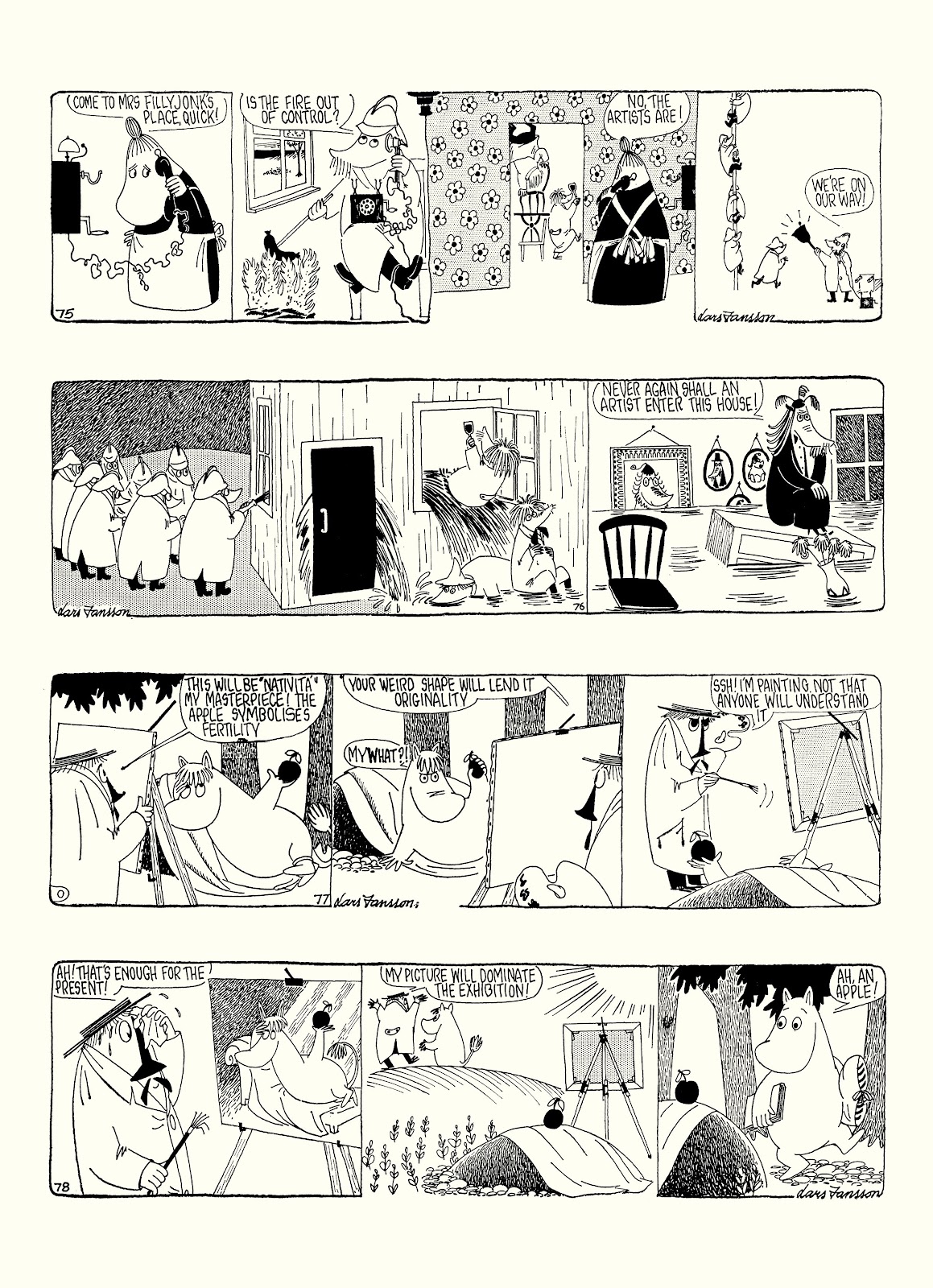 Moomin: The Complete Lars Jansson Comic Strip issue TPB 8 - Page 46