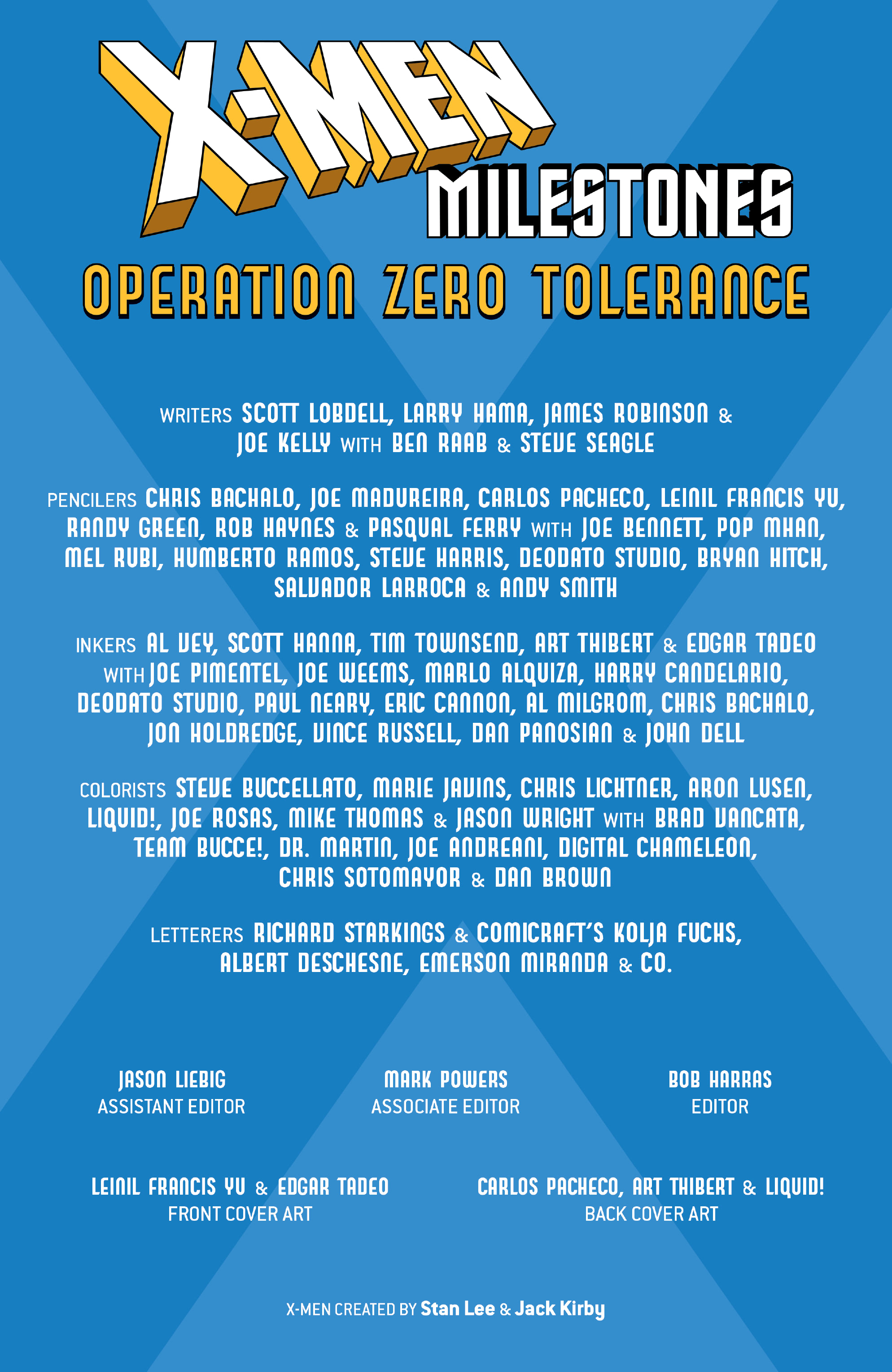 Read online X-Men Milestones: Operation Zero Tolerance comic -  Issue # TPB (Part 1) - 4