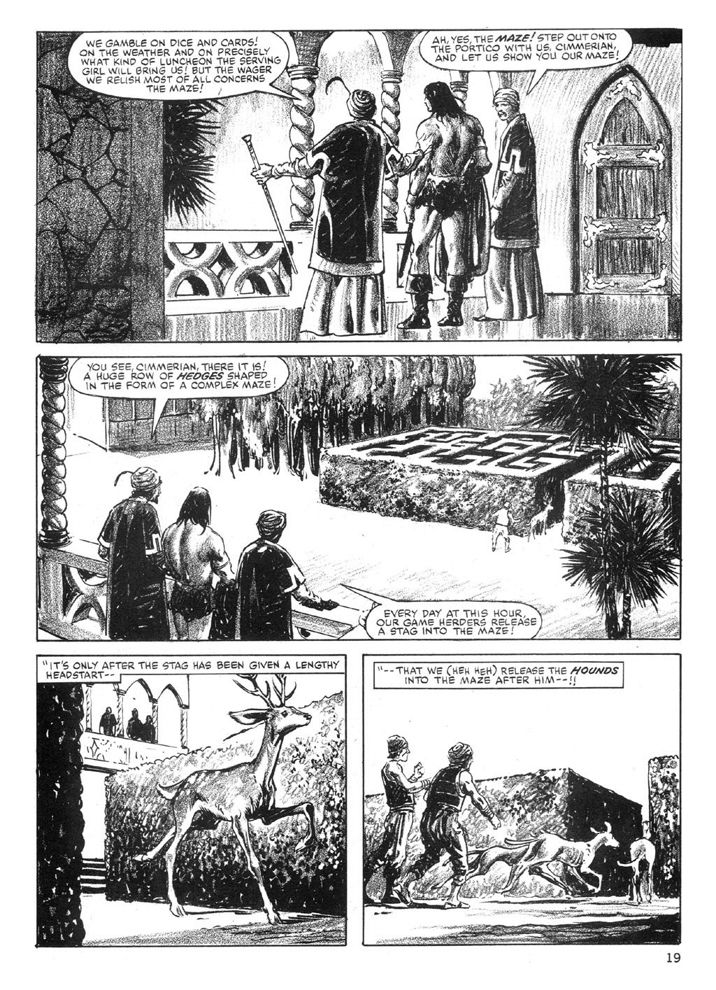 Read online The Savage Sword Of Conan comic -  Issue #89 - 19