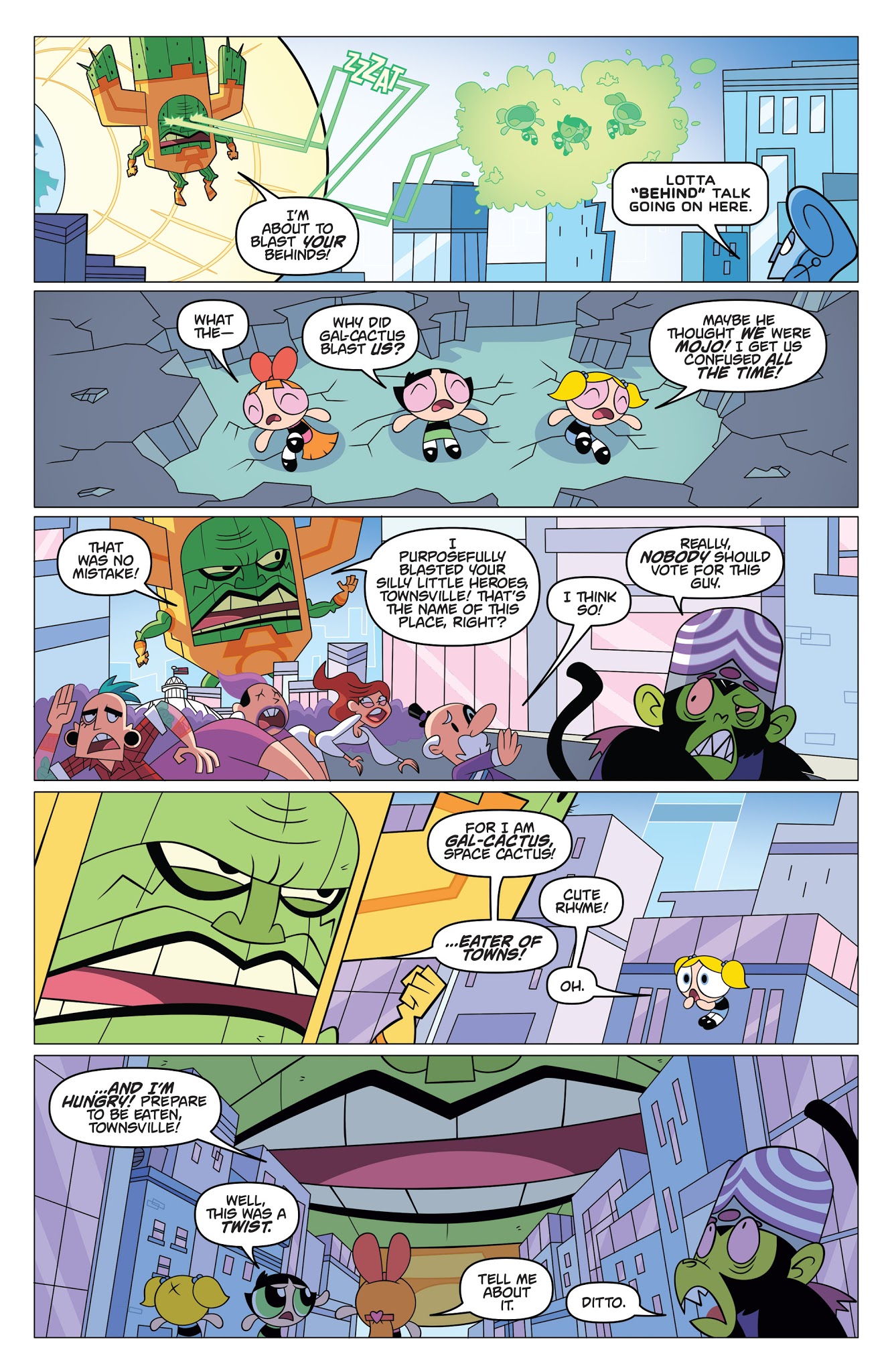 Read online The Powerpuff Girls: Bureau of Bad comic -  Issue #3 - 18