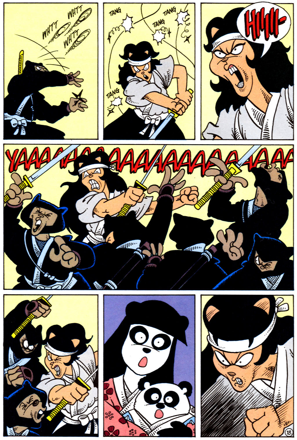 Read online Usagi Yojimbo Color Special comic -  Issue #1 - 19