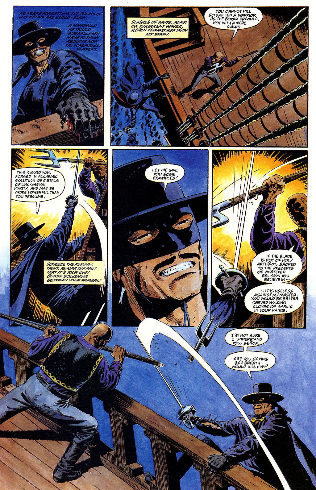 Read online Dracula Versus Zorro comic -  Issue #2 - 17