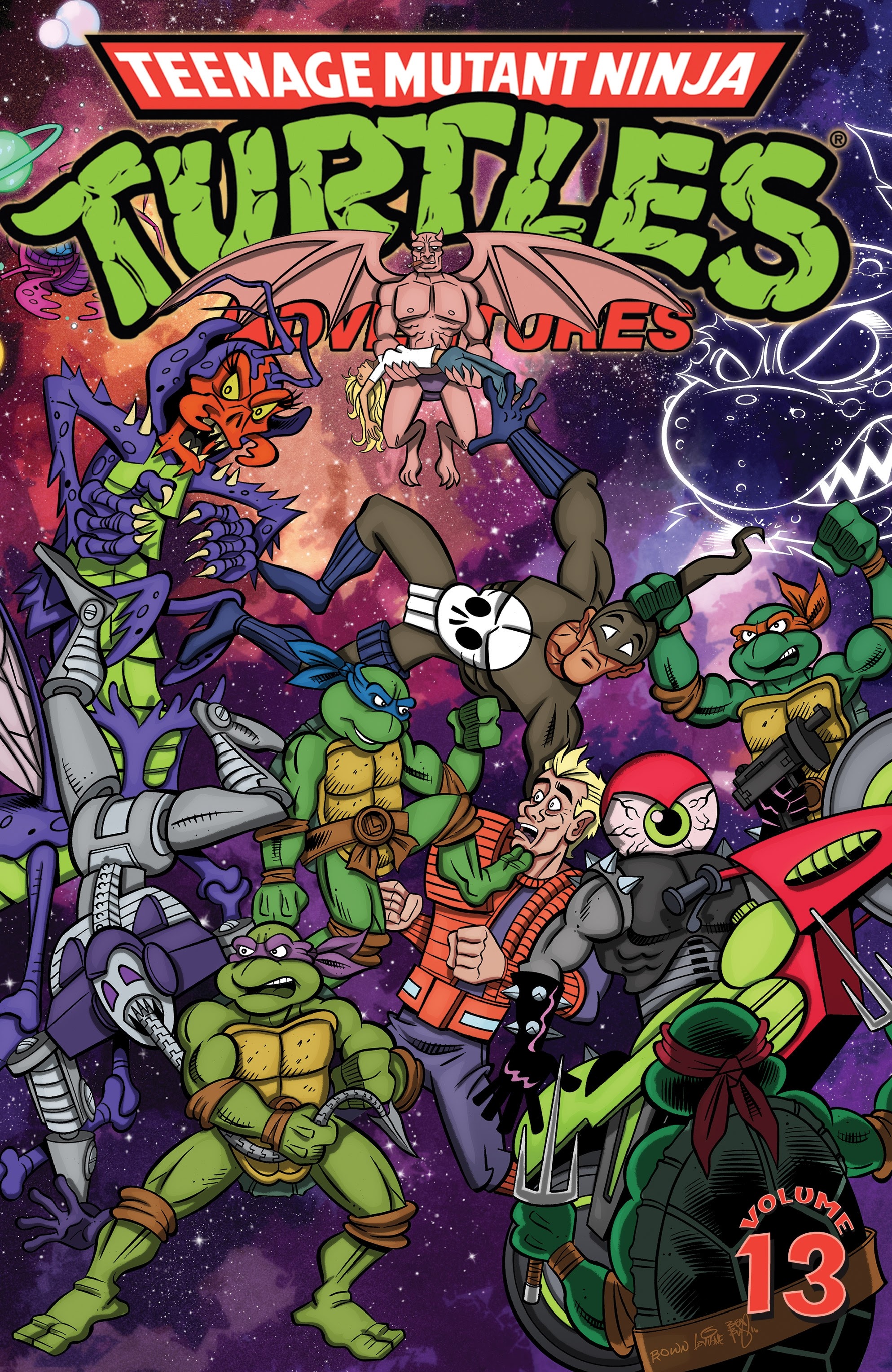 Read online Teenage Mutant Ninja Turtles Adventures (2012) comic -  Issue # TPB 13 - 1