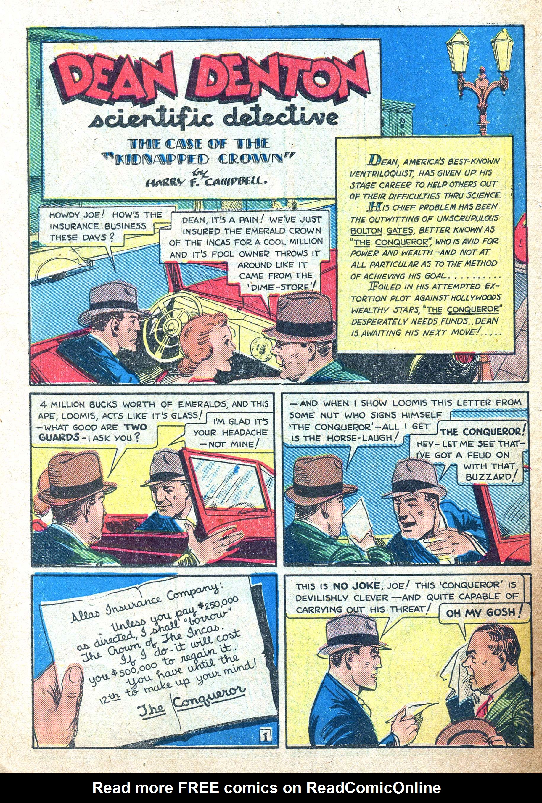 Read online Keen Detective Funnies comic -  Issue #14 - 42