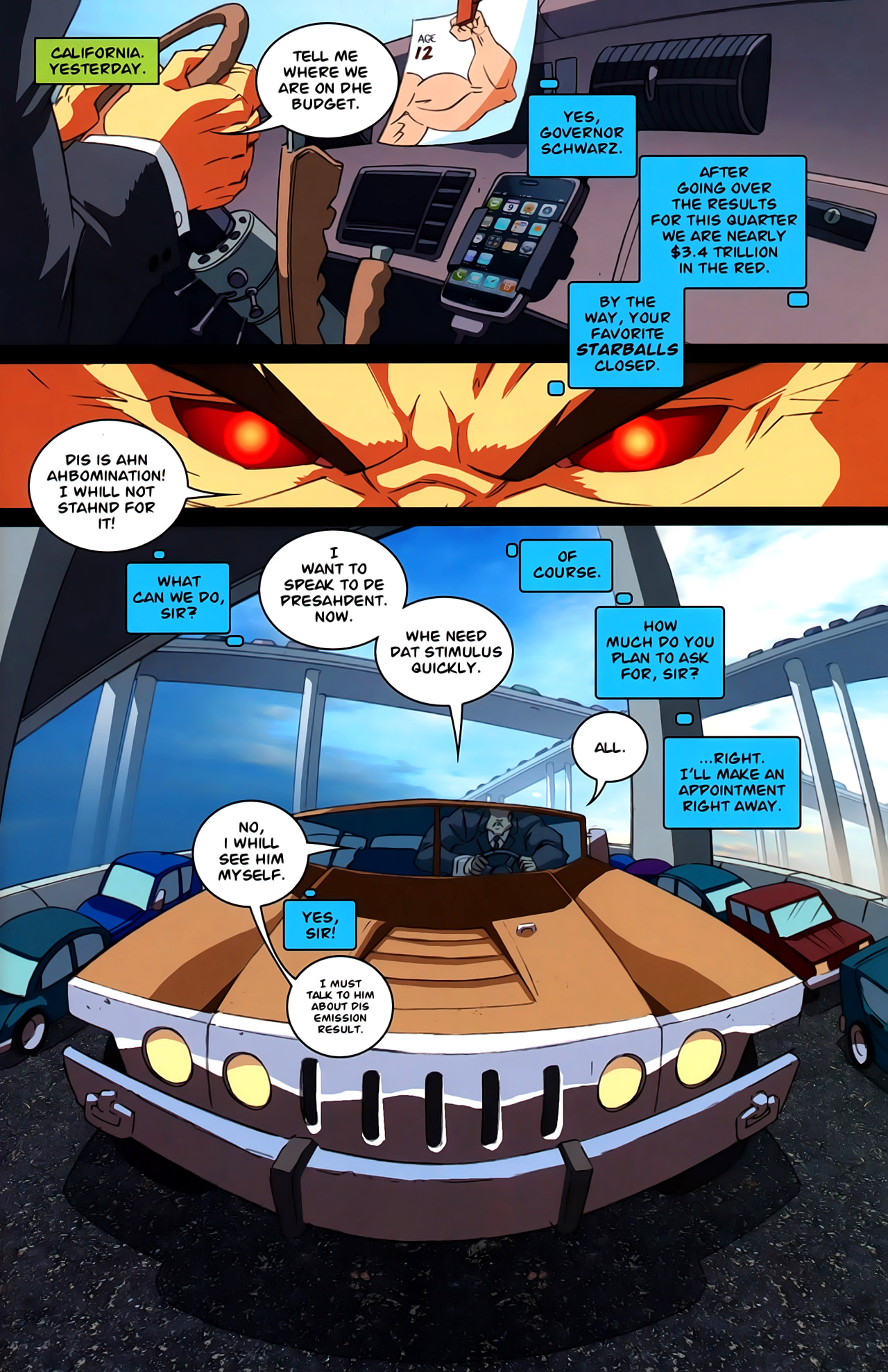 Read online President Evil comic -  Issue #2 - 7