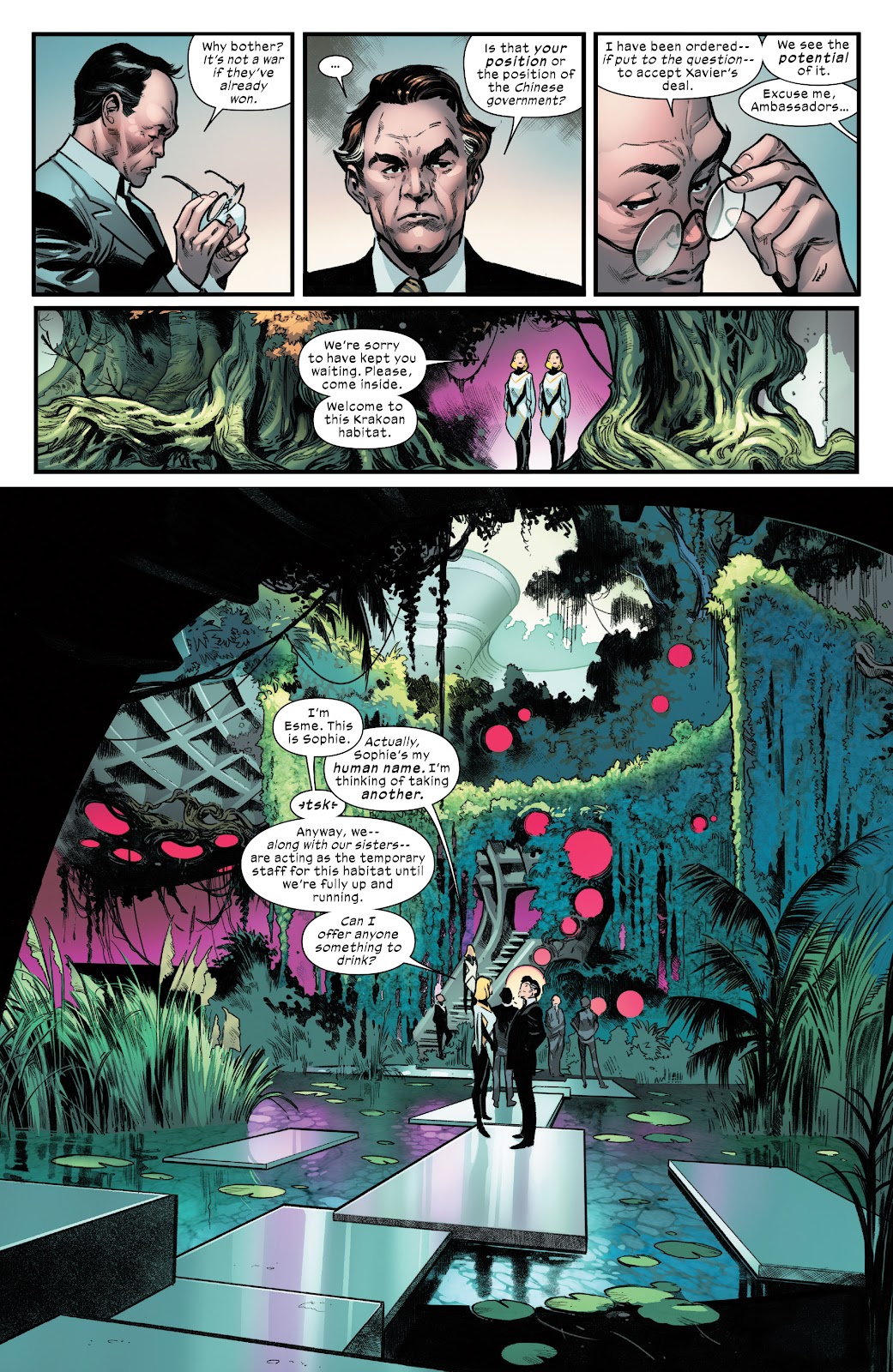 House of X issue Director's Cut - Page 10