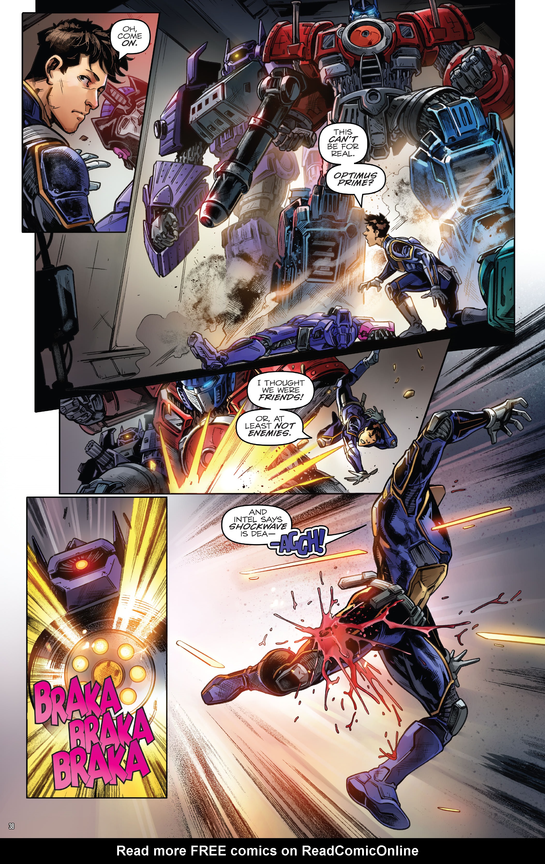 Read online Transformers: The IDW Collection Phase Three comic -  Issue # TPB 3 (Part 1) - 38