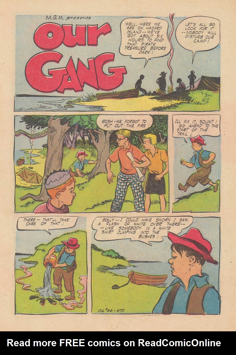 Read online Our Gang Comics comic -  Issue #34 - 3