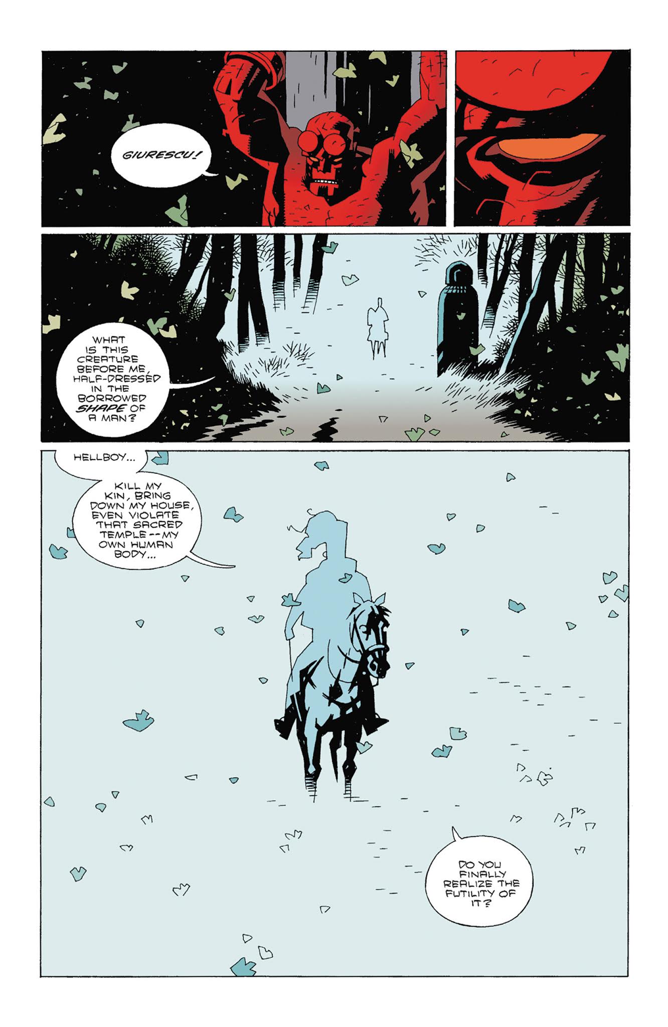 Read online Hellboy: Wake the Devil comic -  Issue # _TPB - 114