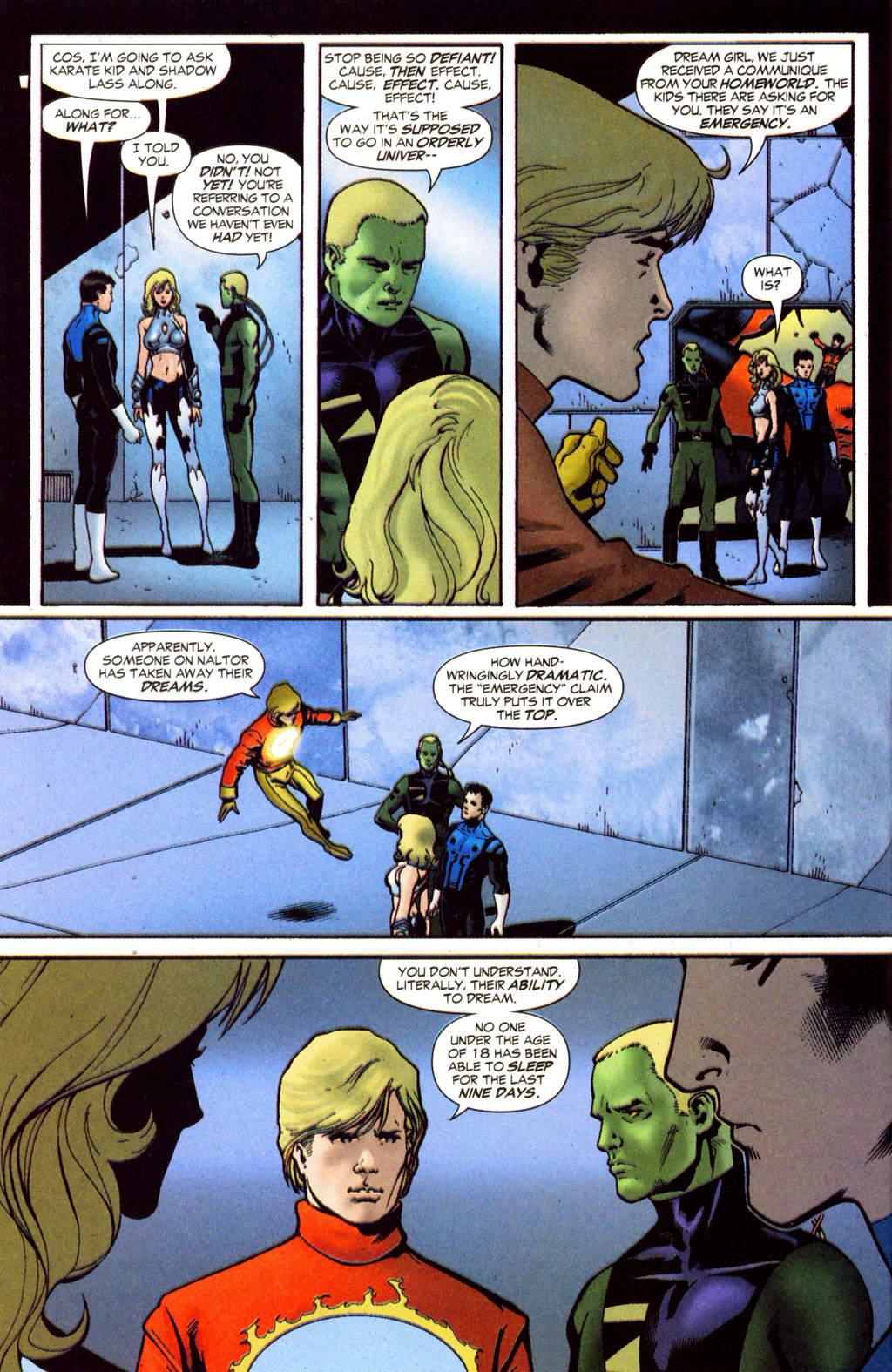 Read online Legion of Super-Heroes (2005) comic -  Issue #2 - 12