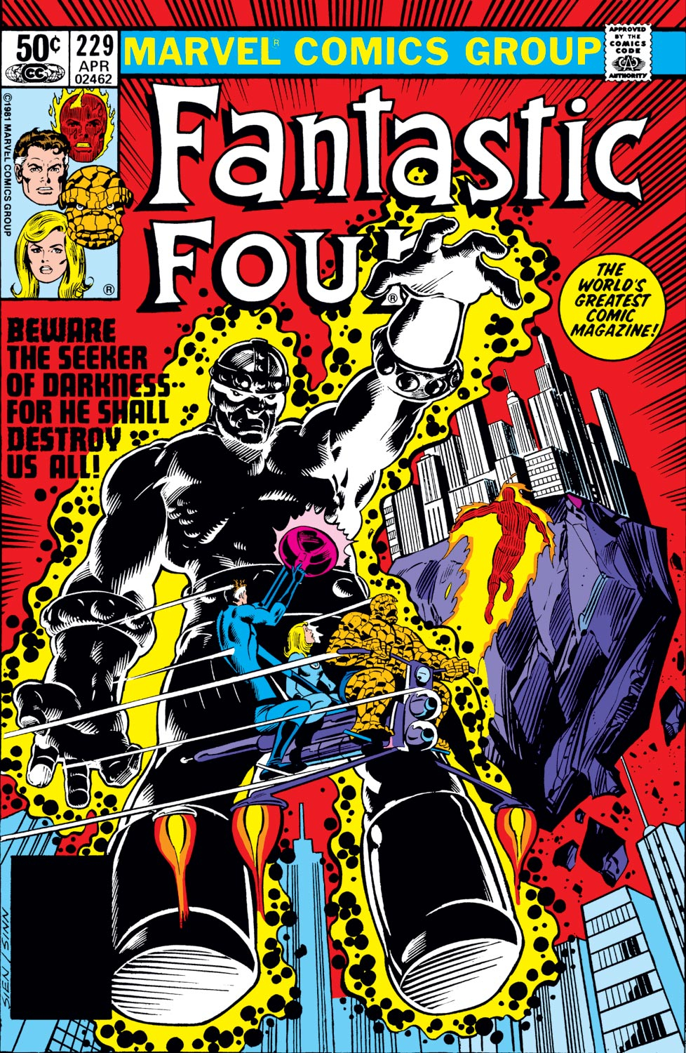 Read online Fantastic Four (1961) comic -  Issue #229 - 1