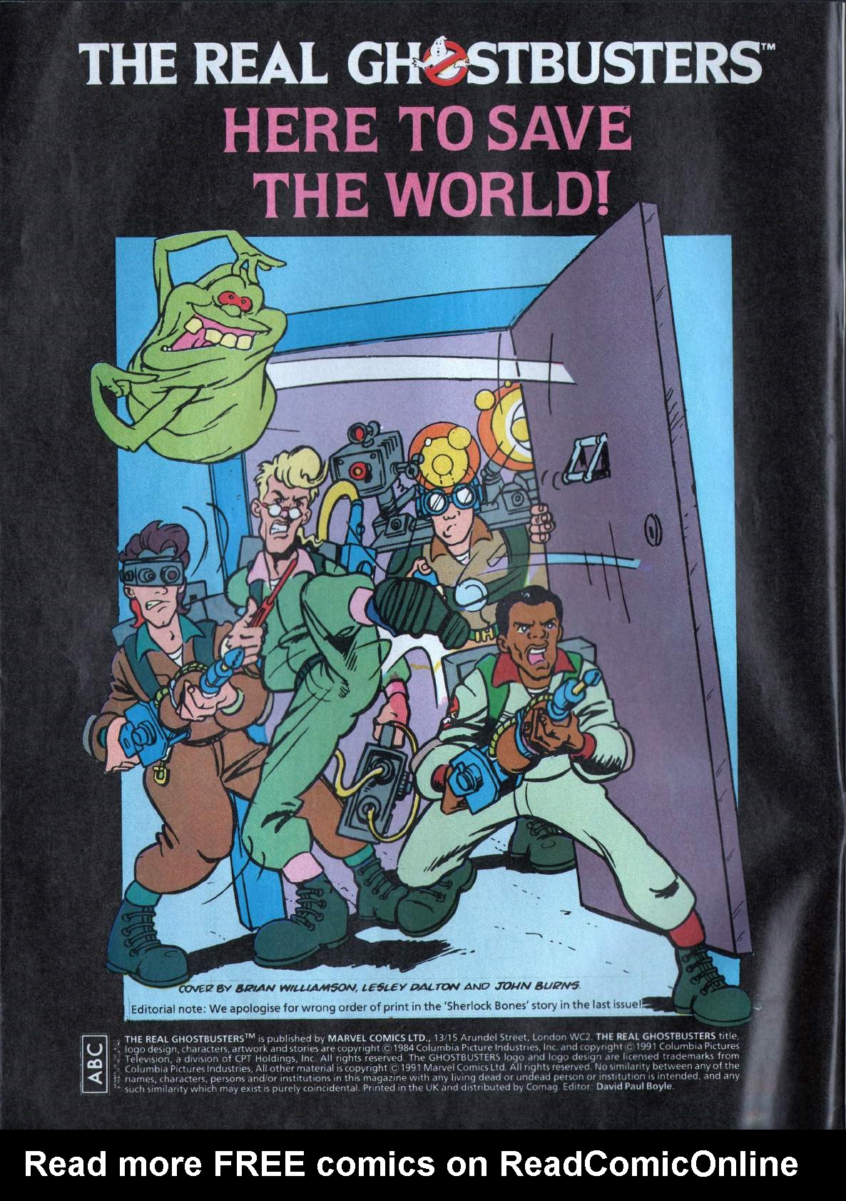 Read online The Real Ghostbusters comic -  Issue #172 - 14