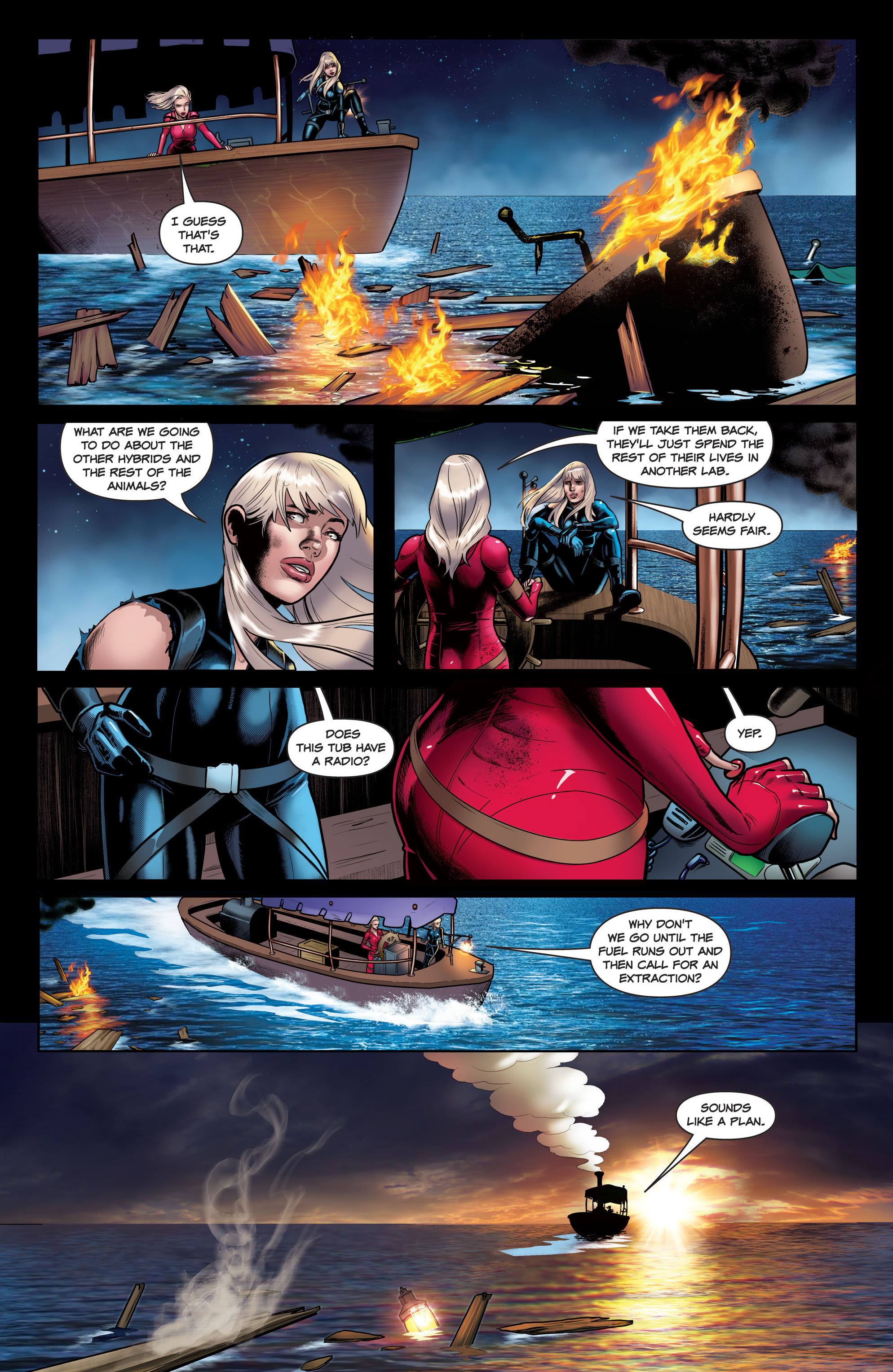 Read online Red Agent: Island of Dr Moreau comic -  Issue #5 - 20