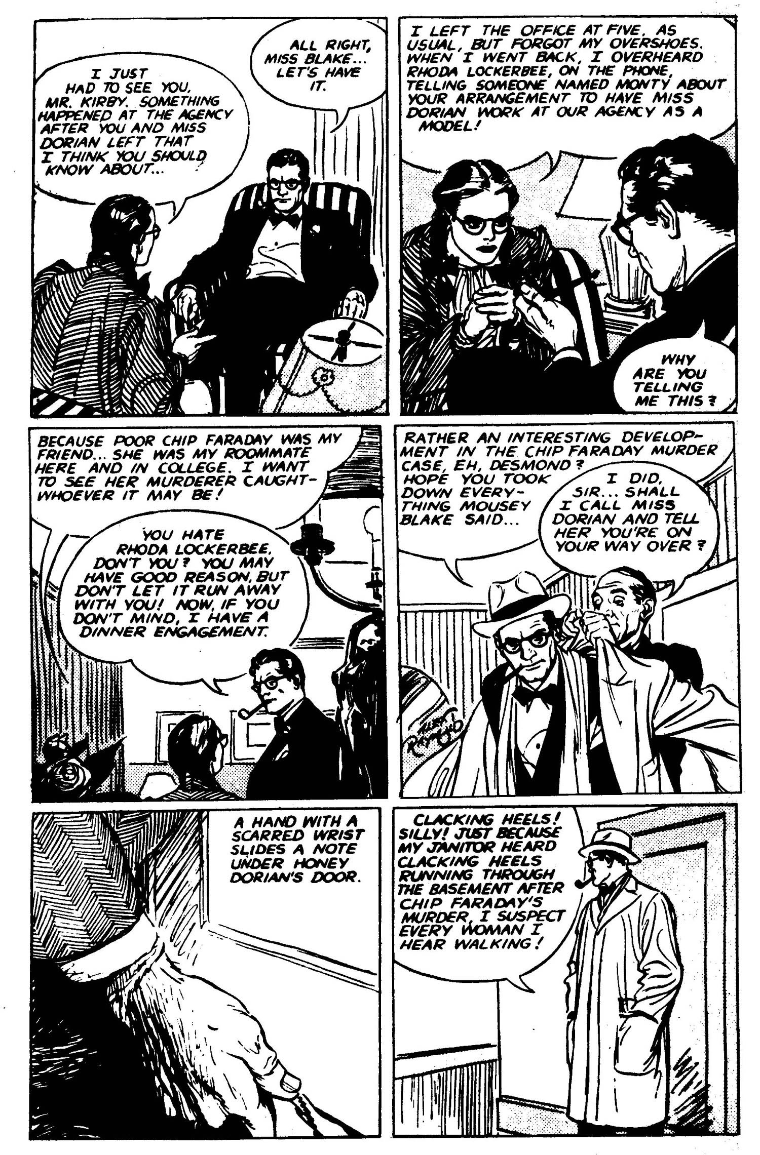 Read online Official Rip Kirby comic -  Issue #1 - 12