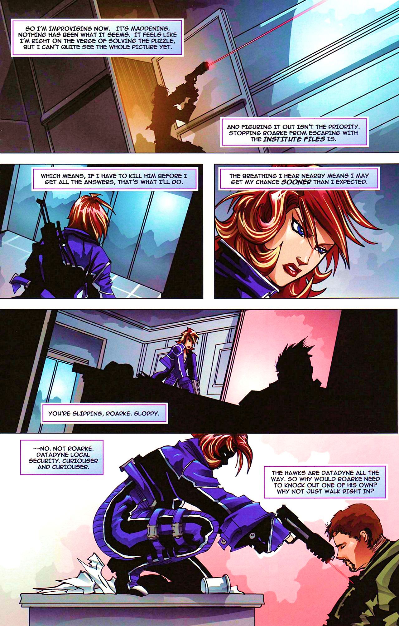 Read online Perfect Dark: Janus Tears comic -  Issue #6 - 15