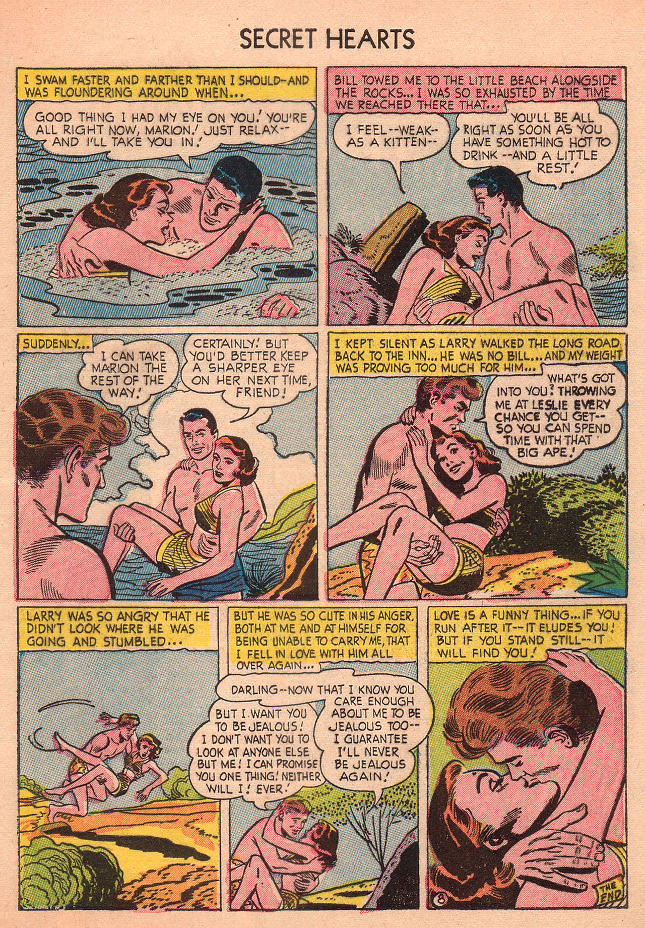 Read online Secret Hearts comic -  Issue #23 - 33