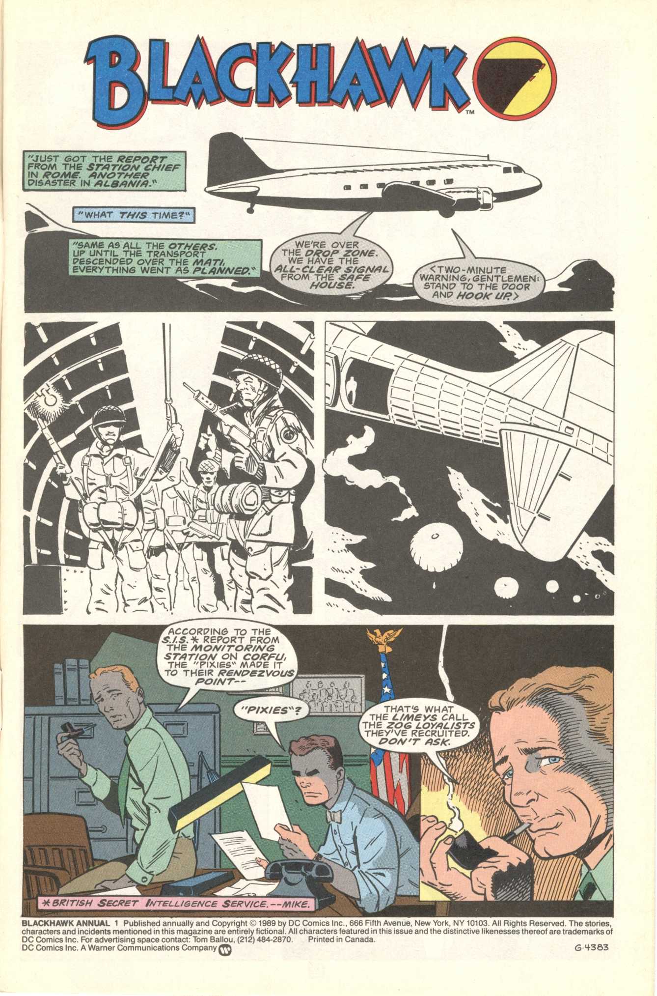 Read online Blackhawk (1989) comic -  Issue # _Annual 1 - 3