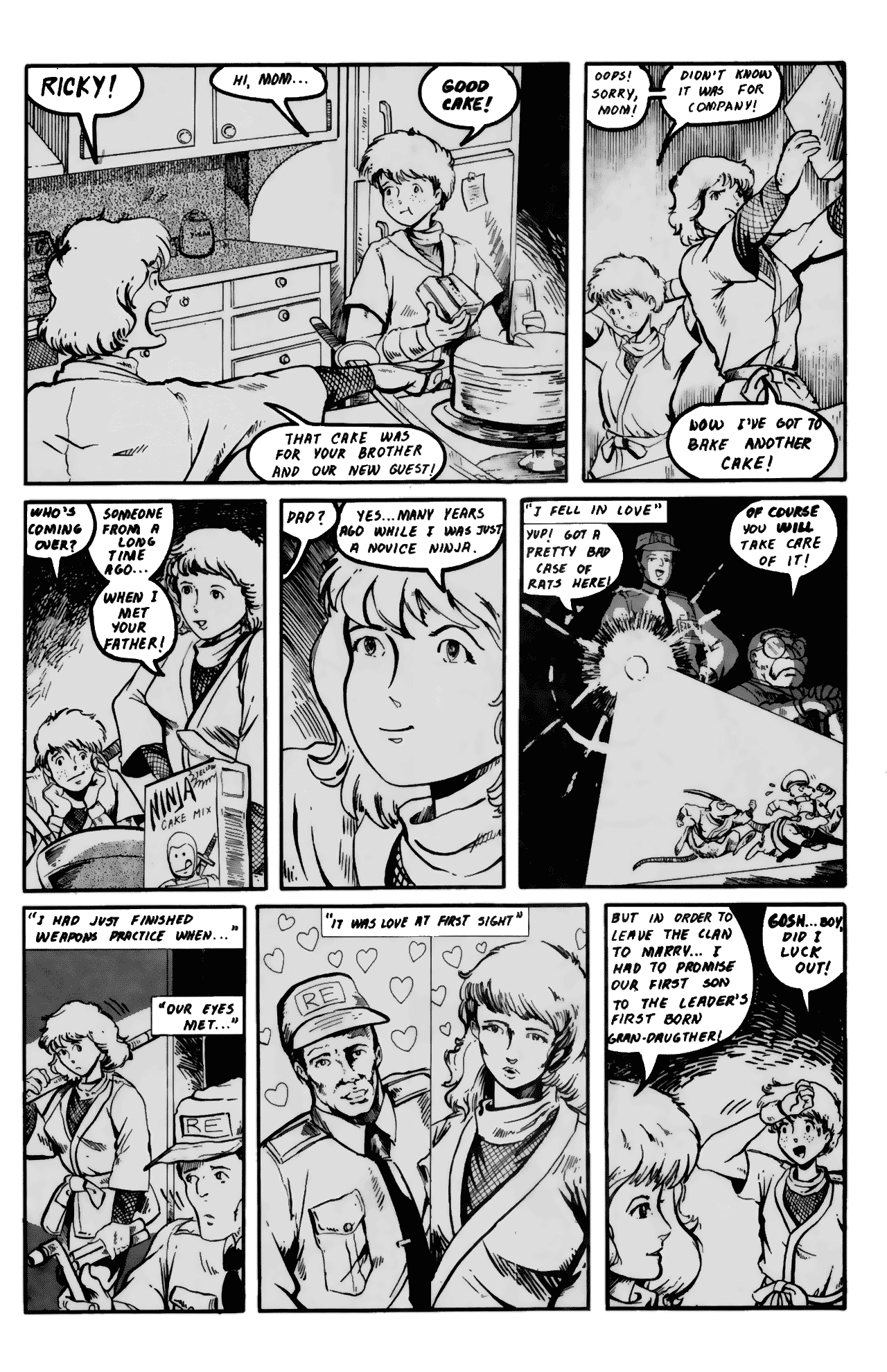Read online Ninja High School (1986) comic -  Issue #1 - 24
