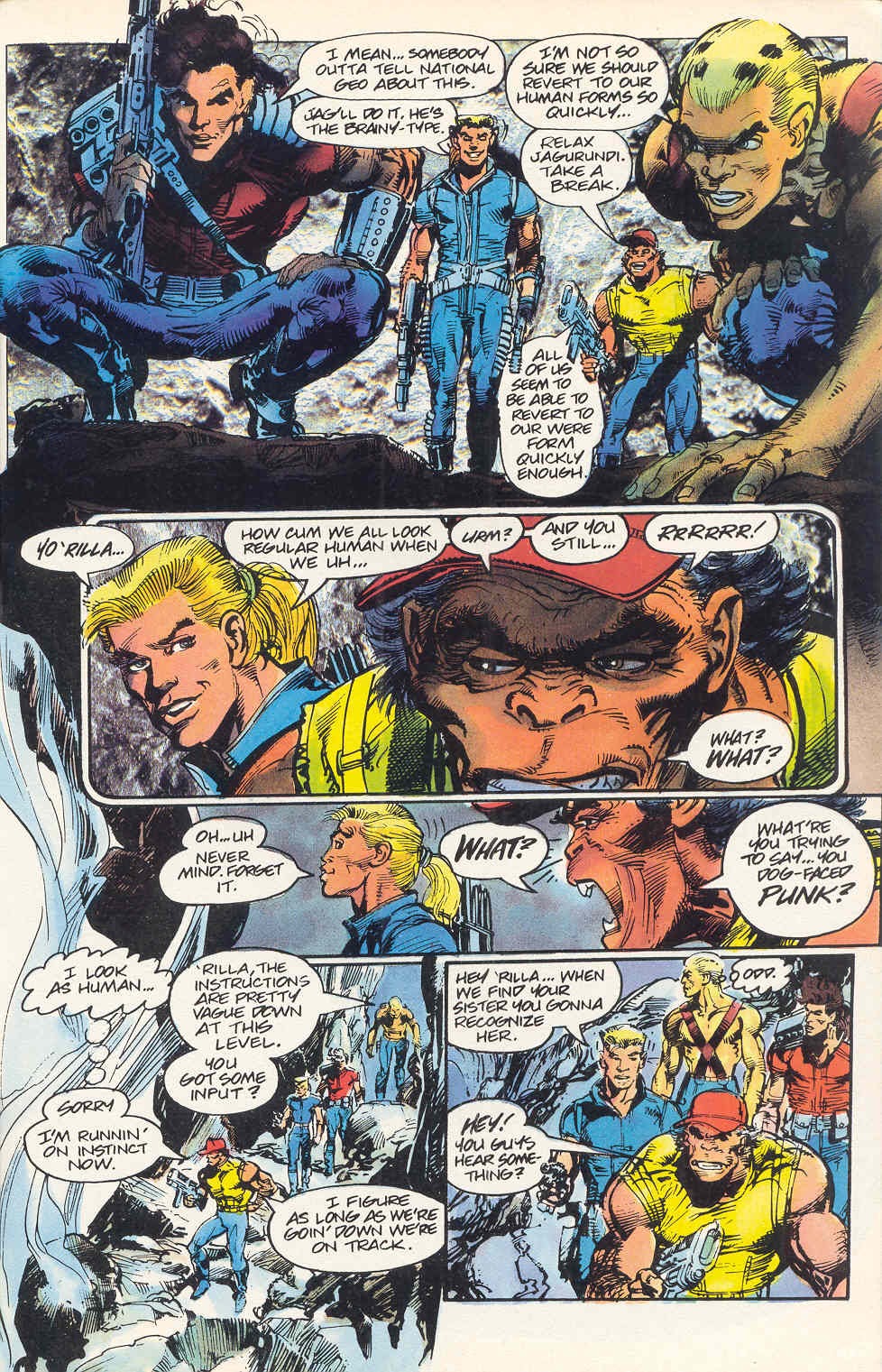 Read online Valeria, The She-Bat (1995) comic -  Issue #1 - 22