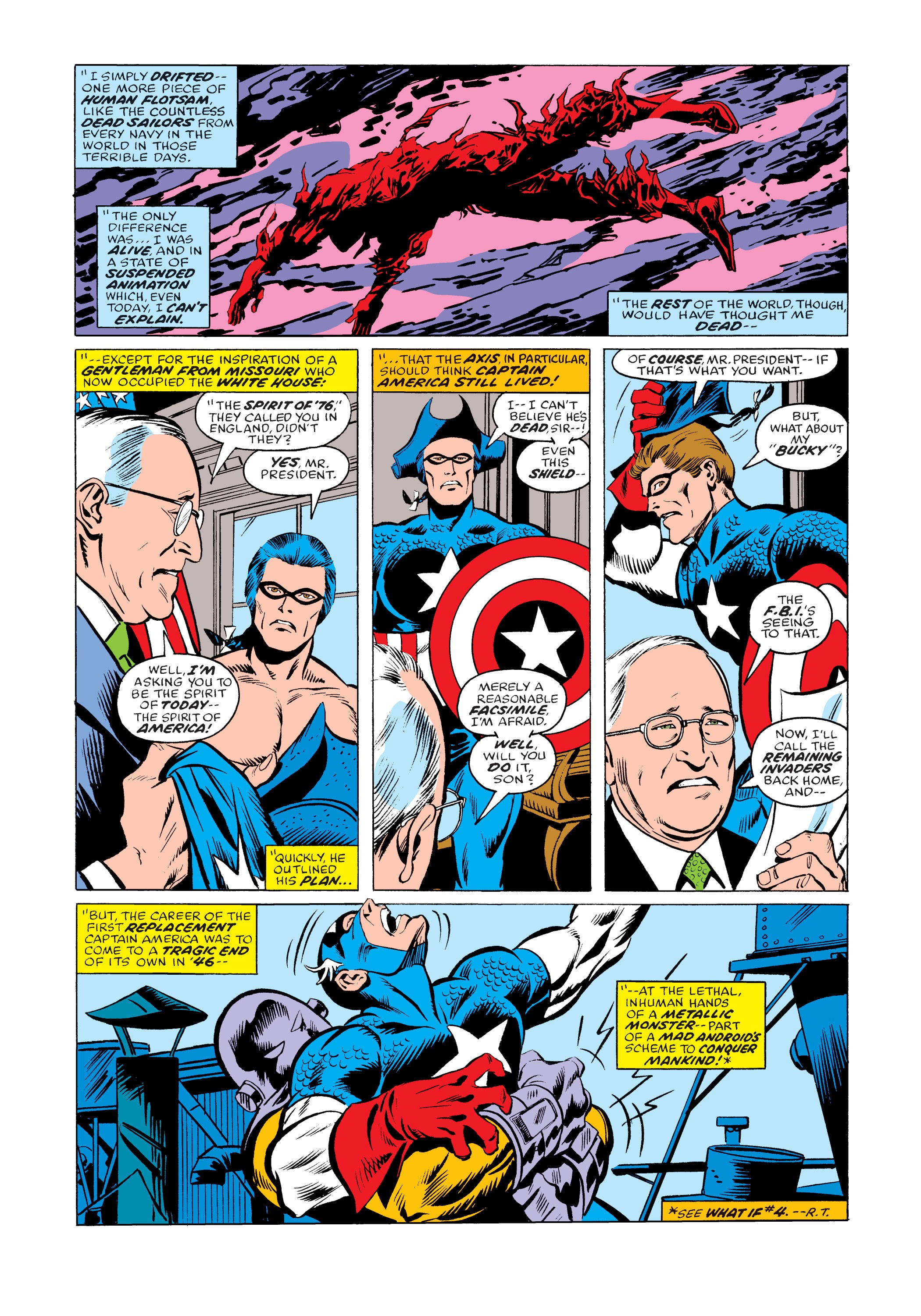 Read online Marvel Masterworks: Captain America comic -  Issue # TPB 12 (Part 1) - 17