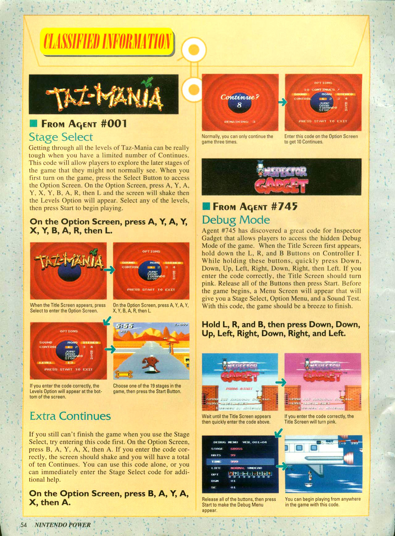 Read online Nintendo Power comic -  Issue #59 - 57