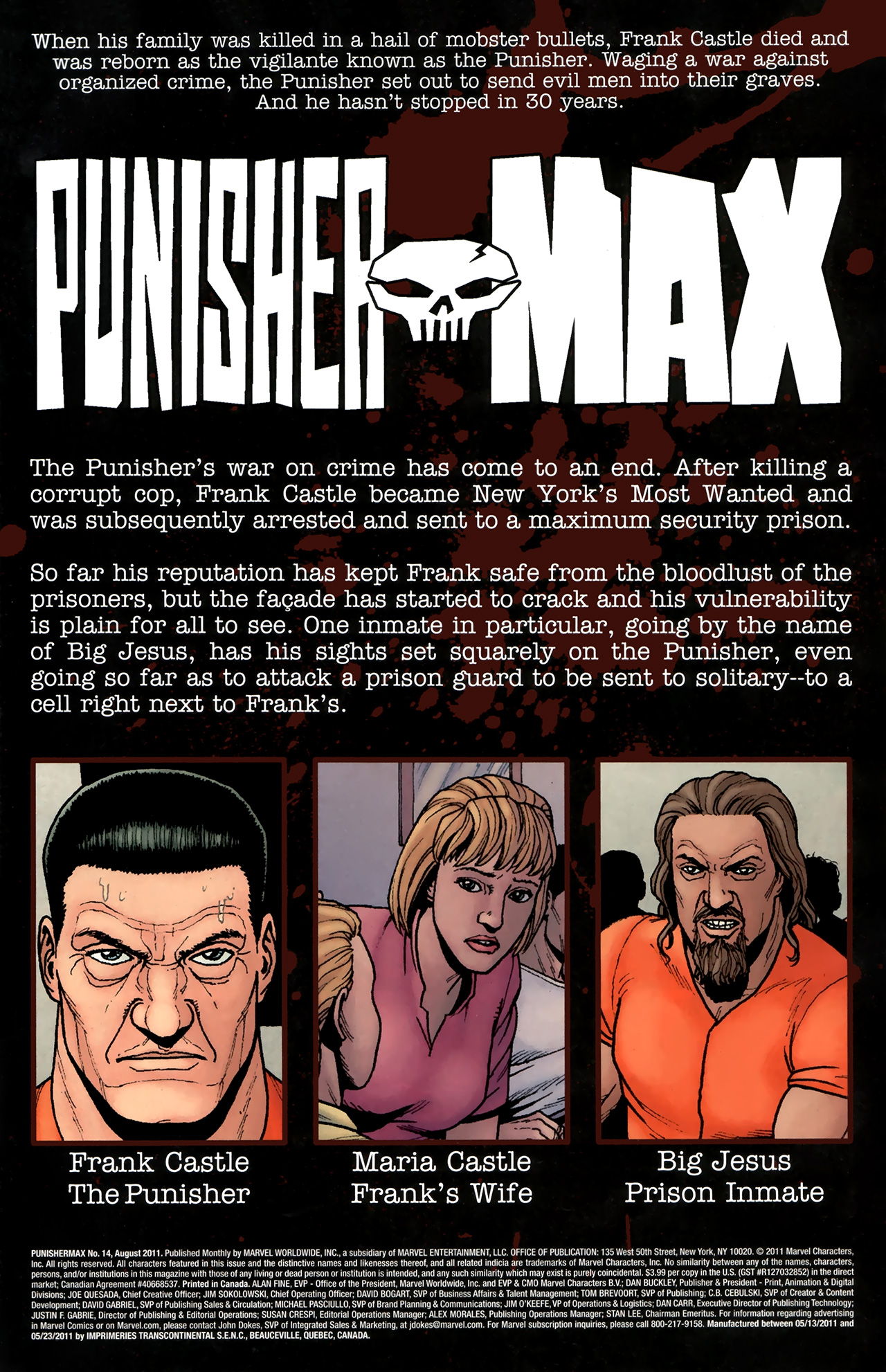 Read online PunisherMAX comic -  Issue #14 - 2