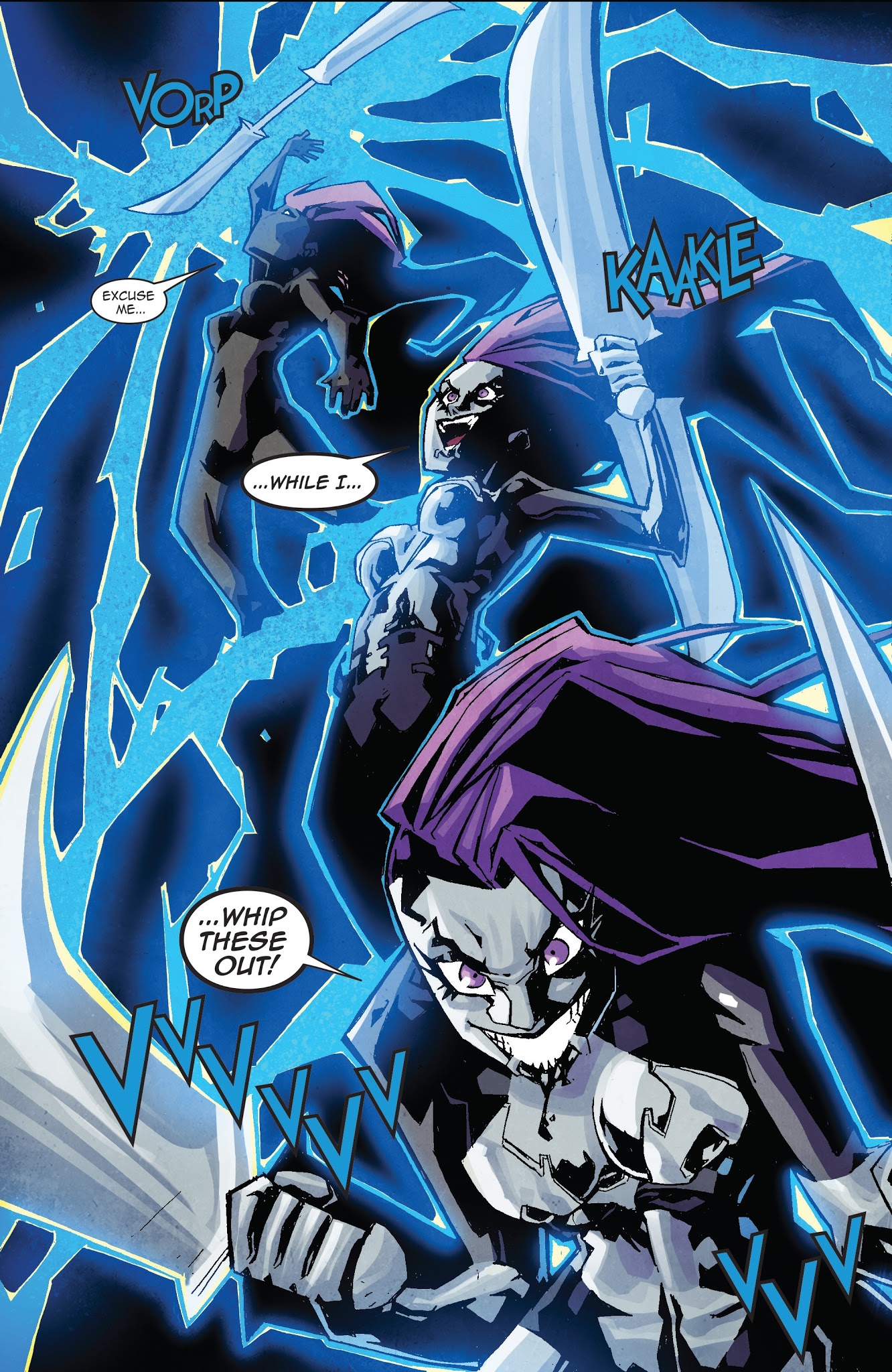 Read online Vampblade Season 2 comic -  Issue #6 - 9