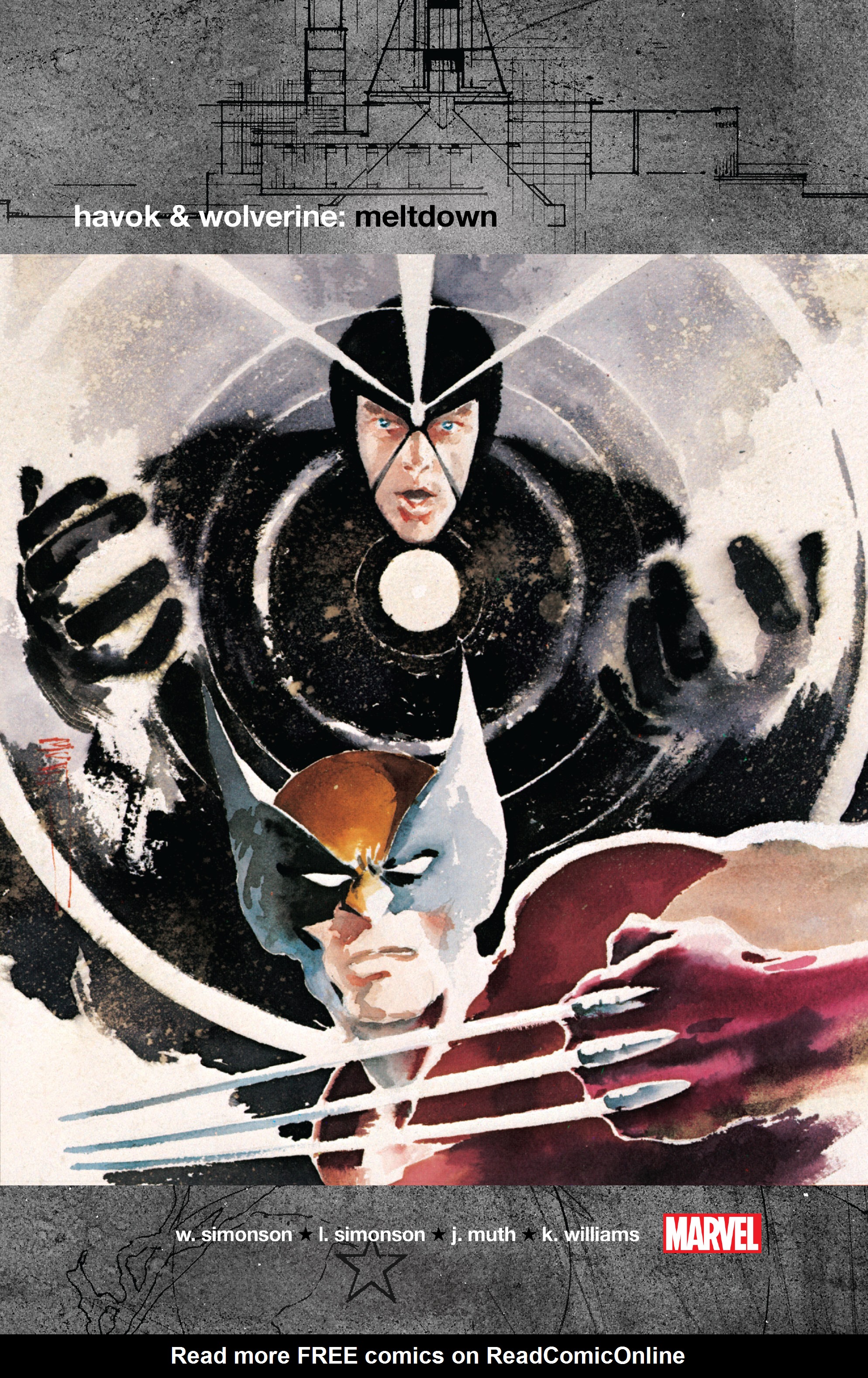 Read online Havok & Wolverine: Meltdown comic -  Issue # _TPB (Part 1) - 1